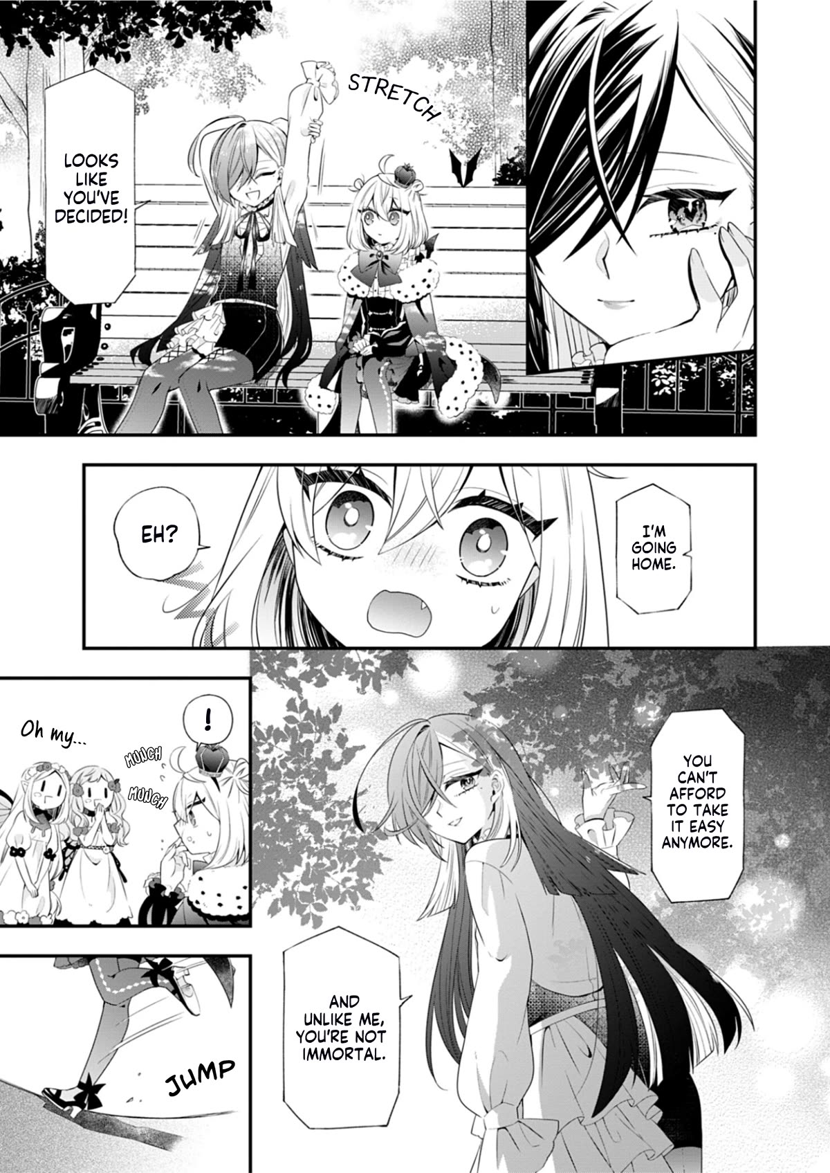 The Old Man That Was Reincarnated as a Young Girl in the Demon World Wants to Become the Demon Lord for the Sake of Peace Chapter 3 page 24 - Chapter 3: Alchemist of the Blue Philosopher's Stone