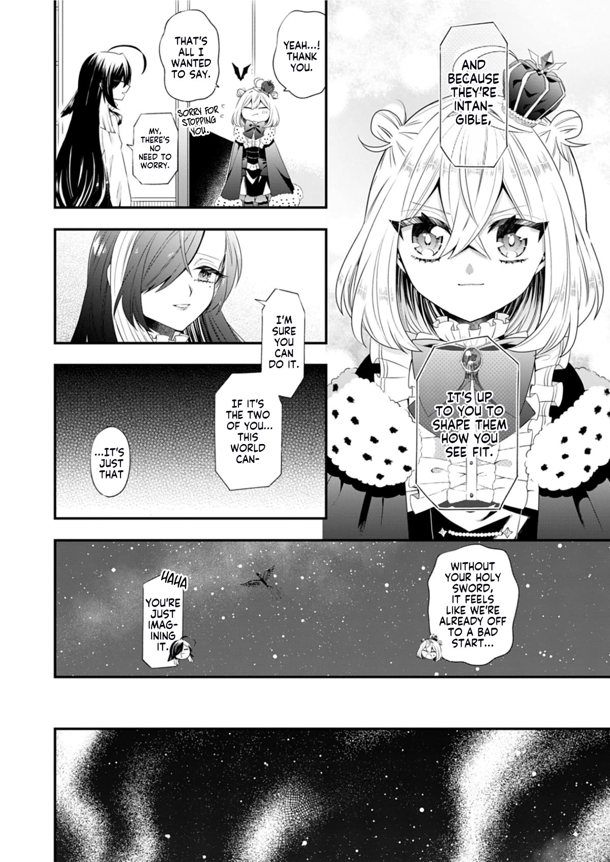 The Old Man That Was Reincarnated as a Young Girl in the Demon World Wants to Become the Demon Lord for the Sake of Peace Chapter 3 page 29 - Chapter 3: Alchemist of the Blue Philosopher's Stone