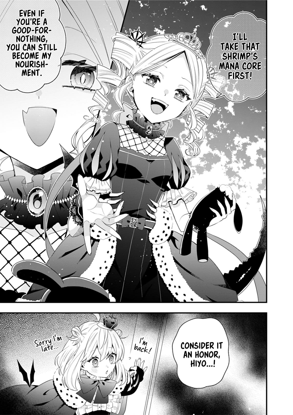 The Old Man That Was Reincarnated as a Young Girl in the Demon World Wants to Become the Demon Lord for the Sake of Peace Chapter 3 page 32 - Chapter 3: Alchemist of the Blue Philosopher's Stone