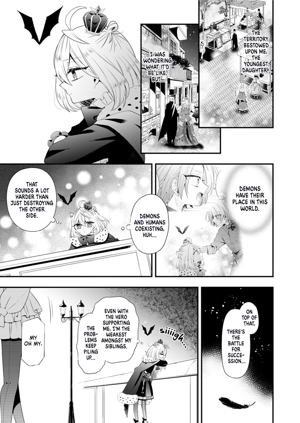 The Old Man That Was Reincarnated as a Young Girl in the Demon World Wants to Become the Demon Lord for the Sake of Peace Chapter 3 page 6 - Chapter 3: Alchemist of the Blue Philosopher's Stone