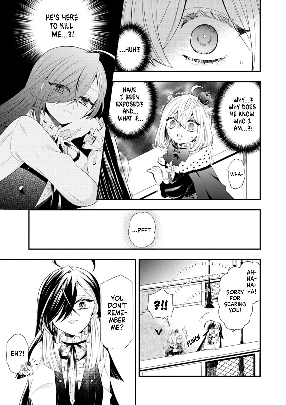 The Old Man That Was Reincarnated as a Young Girl in the Demon World Wants to Become the Demon Lord for the Sake of Peace Chapter 3 page 8 - Chapter 3: Alchemist of the Blue Philosopher's Stone
