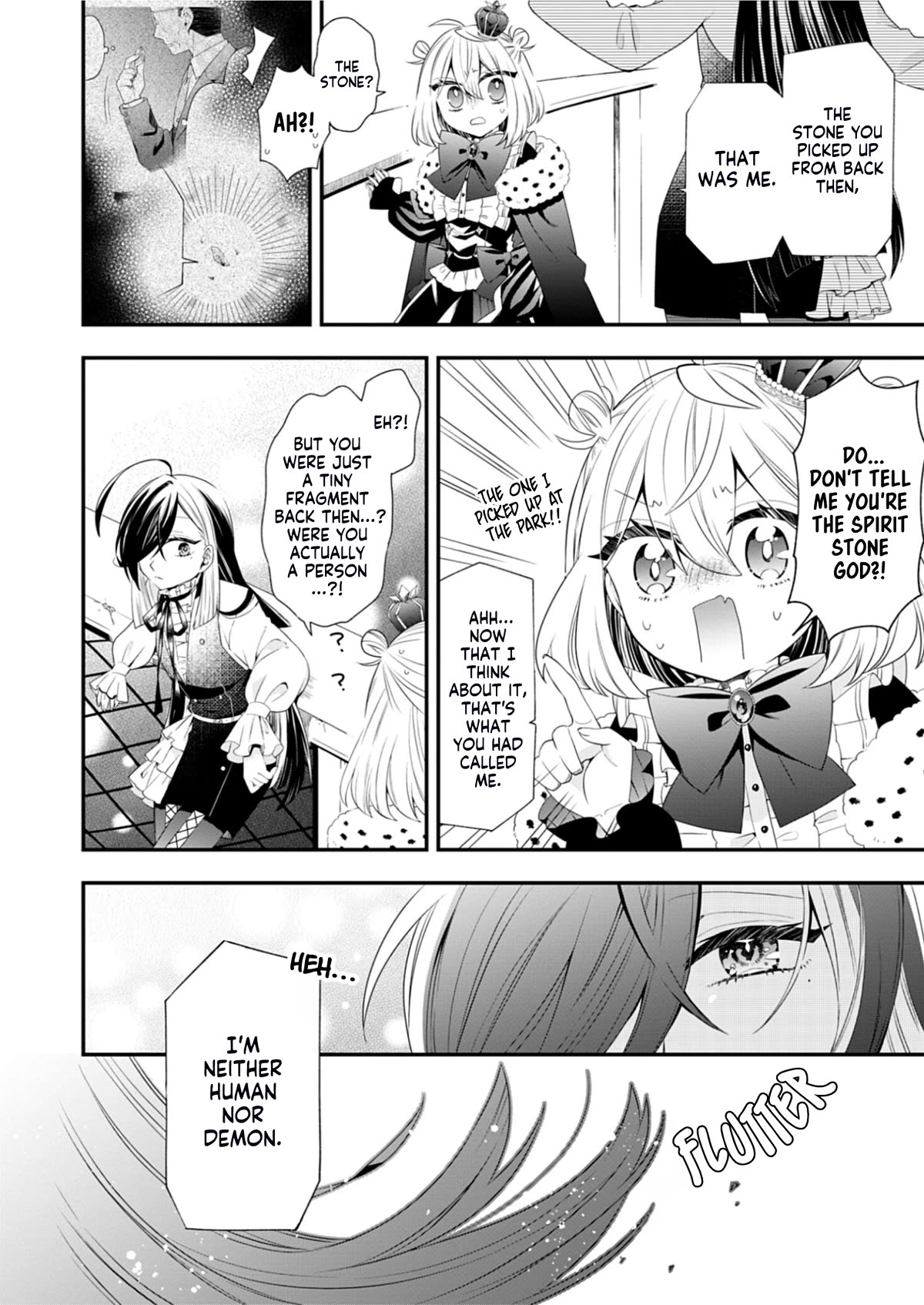 The Old Man That Was Reincarnated as a Young Girl in the Demon World Wants to Become the Demon Lord for the Sake of Peace Chapter 3 page 9 - Chapter 3: Alchemist of the Blue Philosopher's Stone