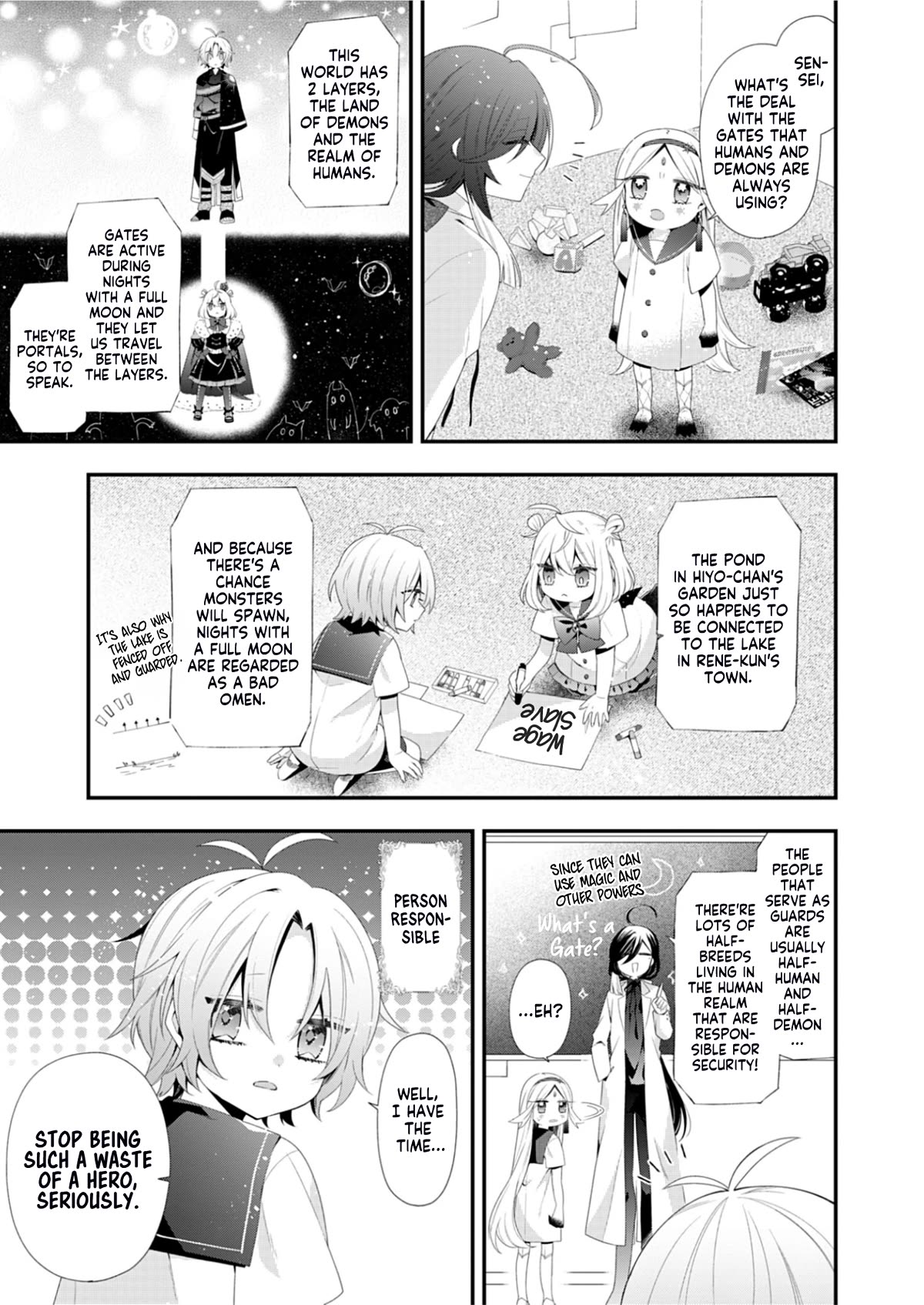 The Old Man That Was Reincarnated as a Young Girl in the Demon World Wants to Become the Demon Lord for the Sake of Peace Chapter 4.5 page 2 - Chapter 4.5: Volume 1 Extras