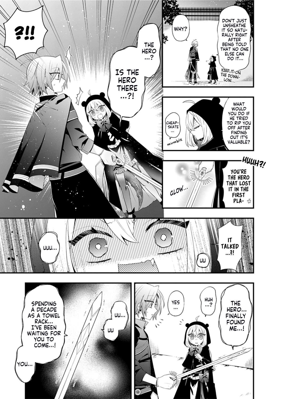 The Old Man That Was Reincarnated as a Young Girl in the Demon World Wants to Become the Demon Lord for the Sake of Peace Chapter 4 page 14 - Chapter 4: The Demon's Bane, or Spirit of Mercury
