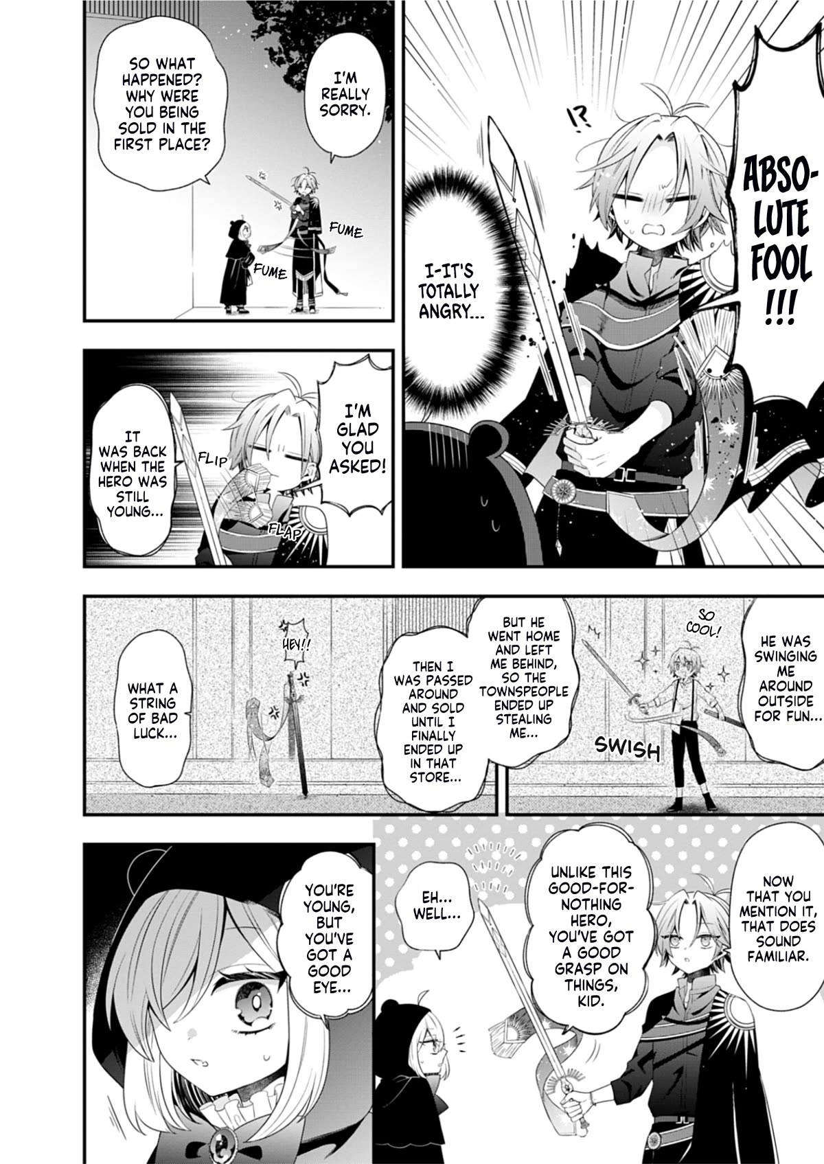 The Old Man That Was Reincarnated as a Young Girl in the Demon World Wants to Become the Demon Lord for the Sake of Peace Chapter 4 page 15 - Chapter 4: The Demon's Bane, or Spirit of Mercury