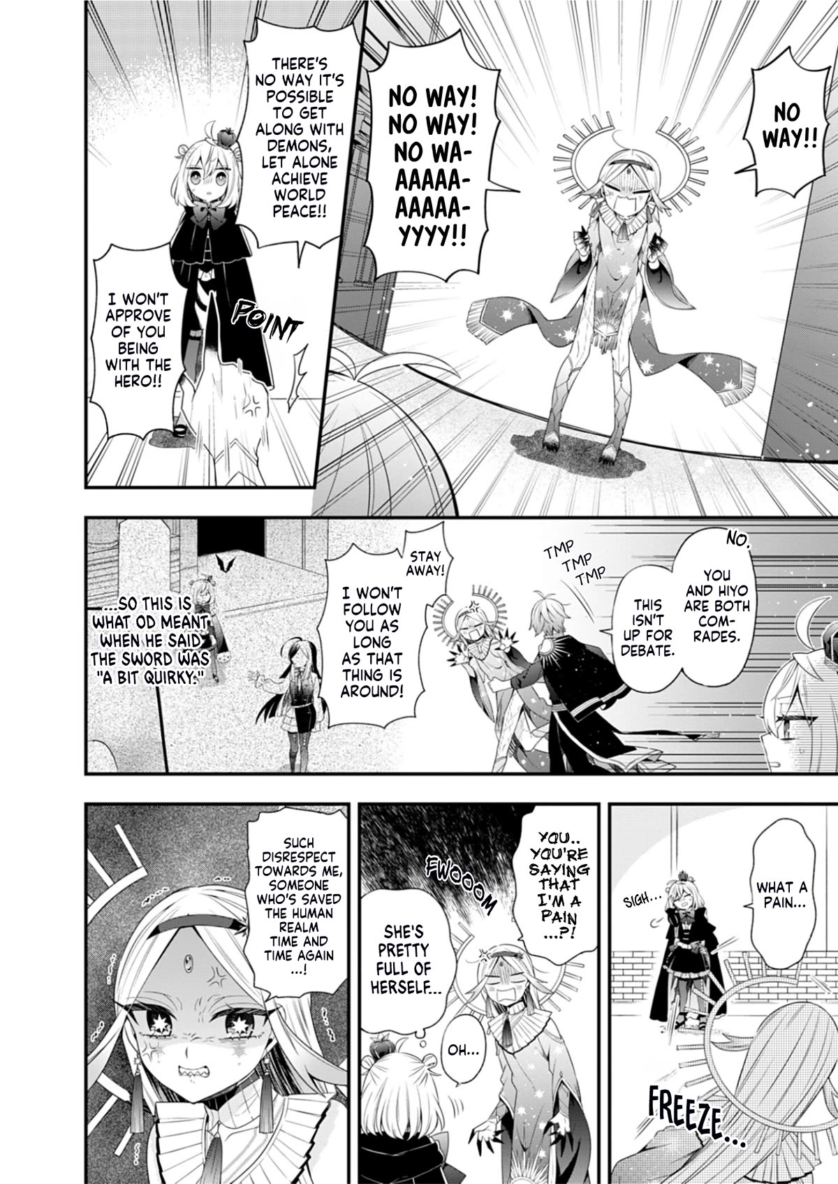 The Old Man That Was Reincarnated as a Young Girl in the Demon World Wants to Become the Demon Lord for the Sake of Peace Chapter 4 page 21 - Chapter 4: The Demon's Bane, or Spirit of Mercury