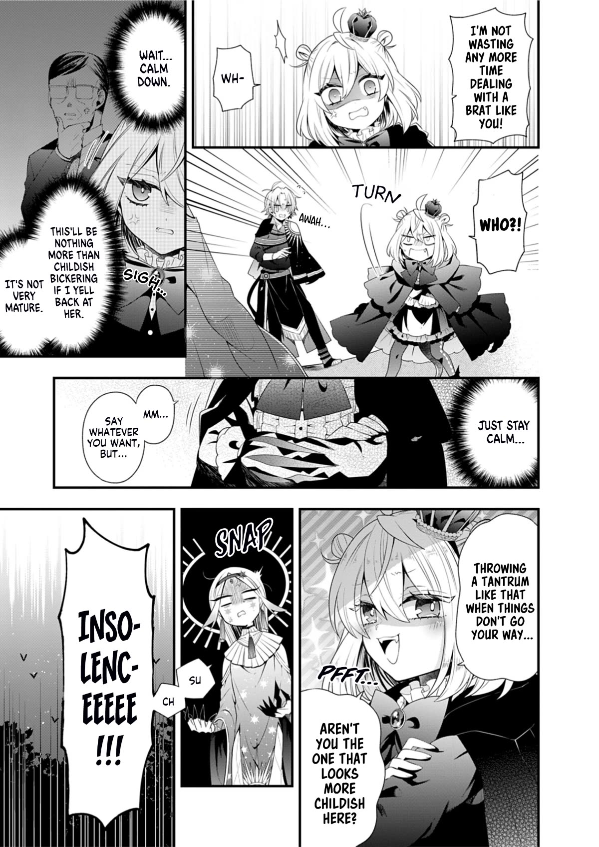 The Old Man That Was Reincarnated as a Young Girl in the Demon World Wants to Become the Demon Lord for the Sake of Peace Chapter 4 page 22 - Chapter 4: The Demon's Bane, or Spirit of Mercury