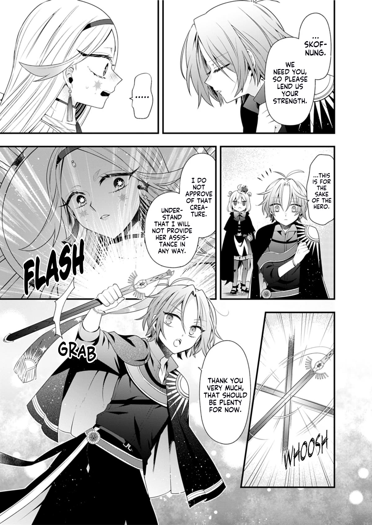 The Old Man That Was Reincarnated as a Young Girl in the Demon World Wants to Become the Demon Lord for the Sake of Peace Chapter 4 page 28 - Chapter 4: The Demon's Bane, or Spirit of Mercury