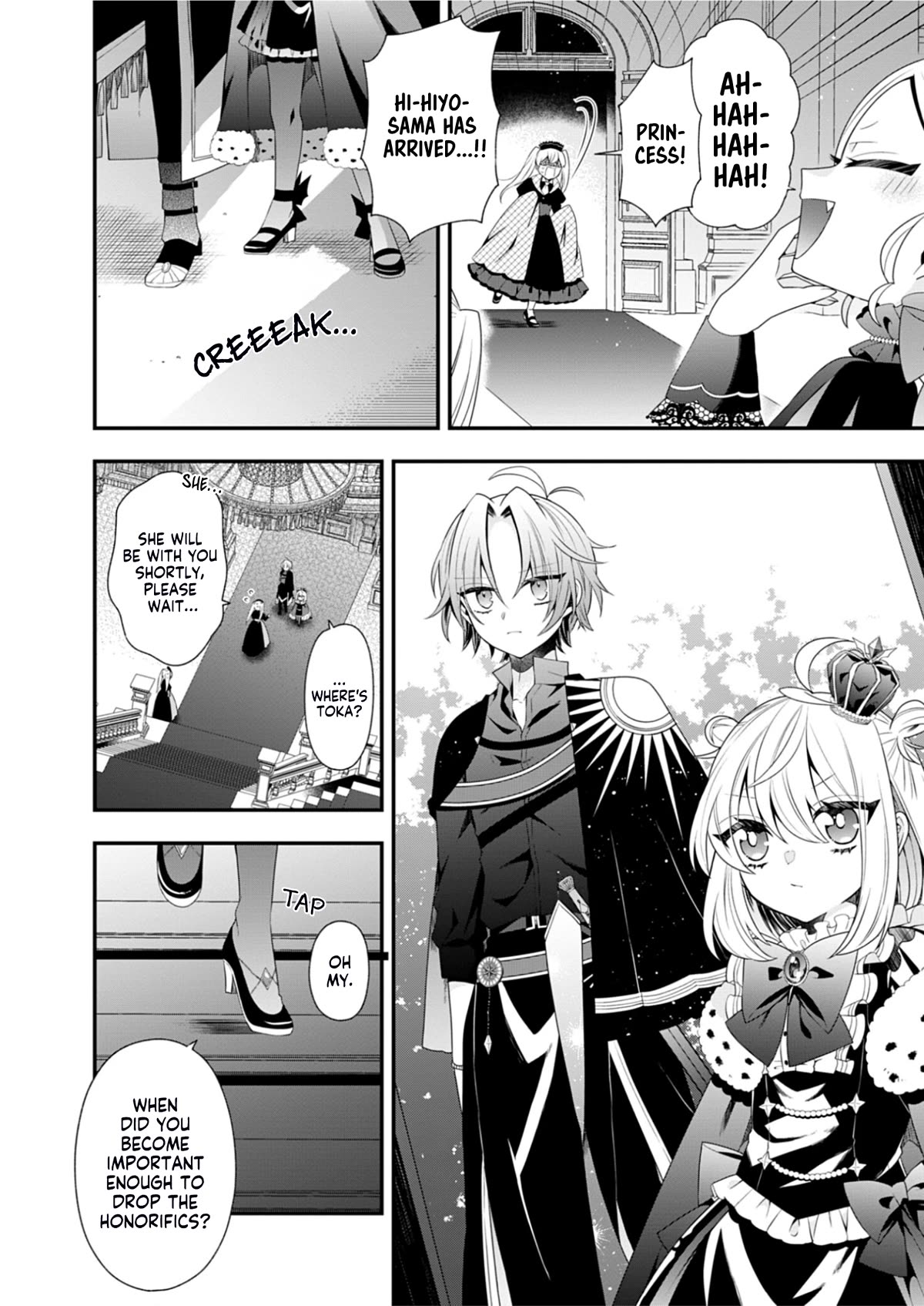 The Old Man That Was Reincarnated as a Young Girl in the Demon World Wants to Become the Demon Lord for the Sake of Peace Chapter 4 page 31 - Chapter 4: The Demon's Bane, or Spirit of Mercury