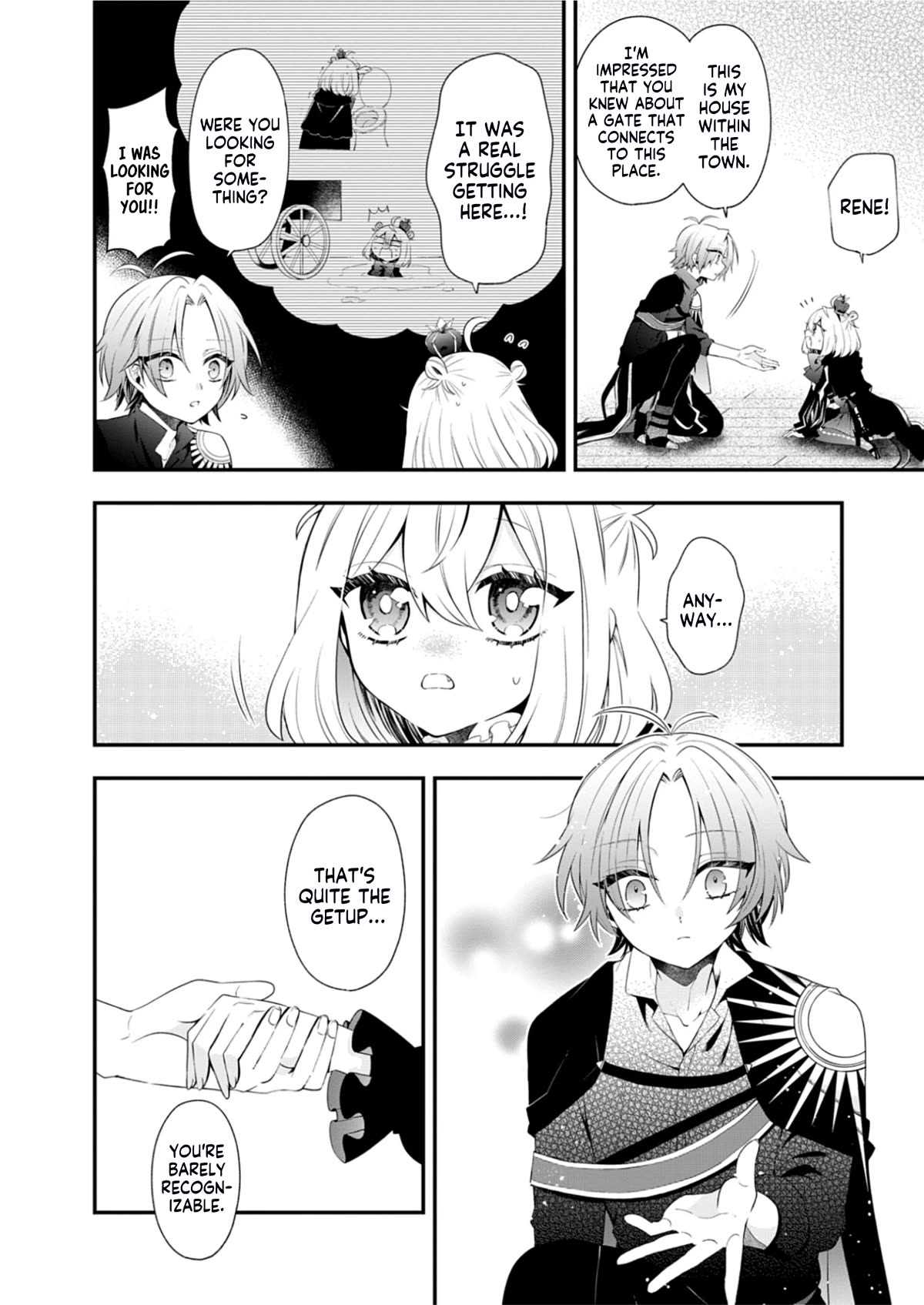 The Old Man That Was Reincarnated as a Young Girl in the Demon World Wants to Become the Demon Lord for the Sake of Peace Chapter 4 page 5 - Chapter 4: The Demon's Bane, or Spirit of Mercury