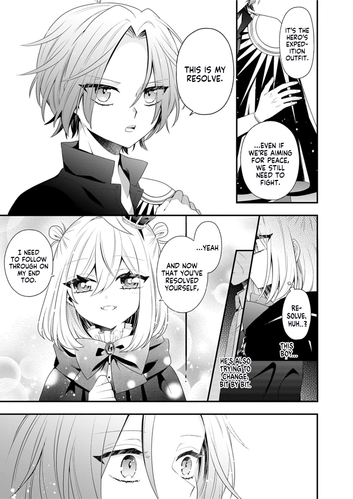 The Old Man That Was Reincarnated as a Young Girl in the Demon World Wants to Become the Demon Lord for the Sake of Peace Chapter 4 page 6 - Chapter 4: The Demon's Bane, or Spirit of Mercury