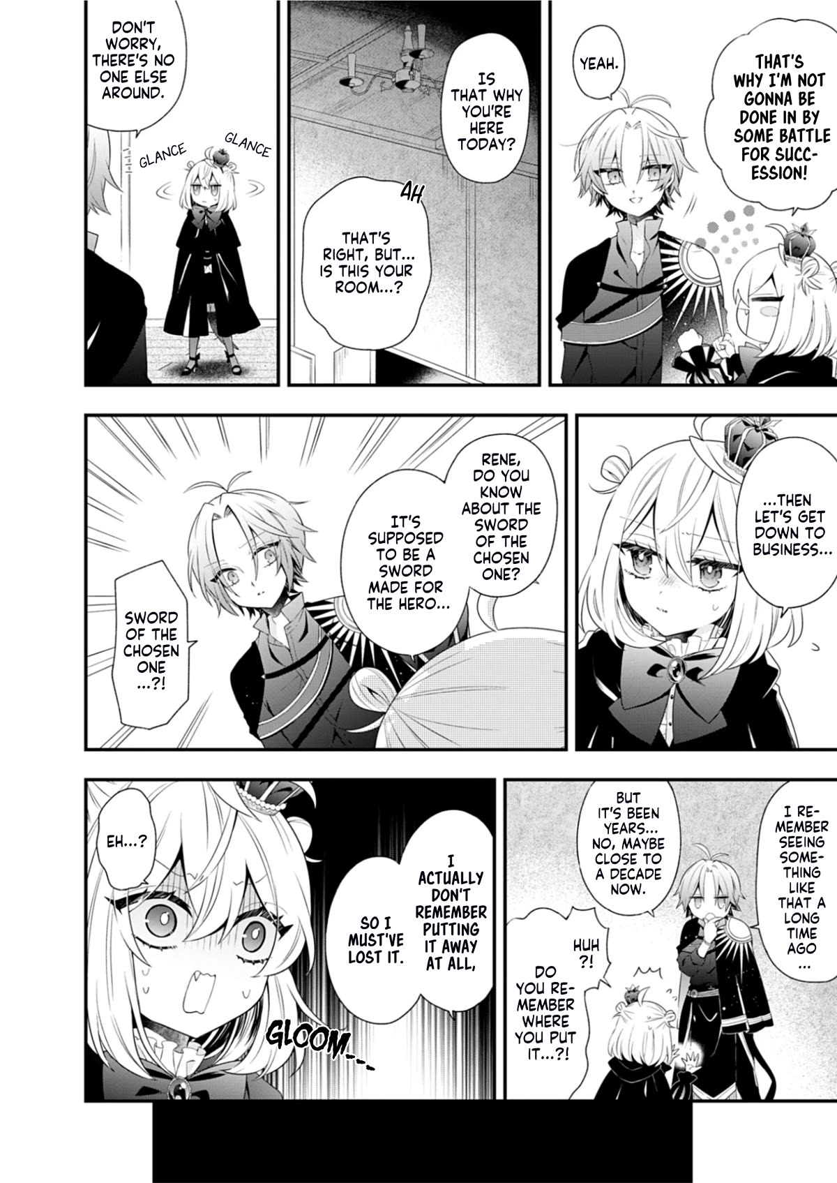 The Old Man That Was Reincarnated as a Young Girl in the Demon World Wants to Become the Demon Lord for the Sake of Peace Chapter 4 page 7 - Chapter 4: The Demon's Bane, or Spirit of Mercury