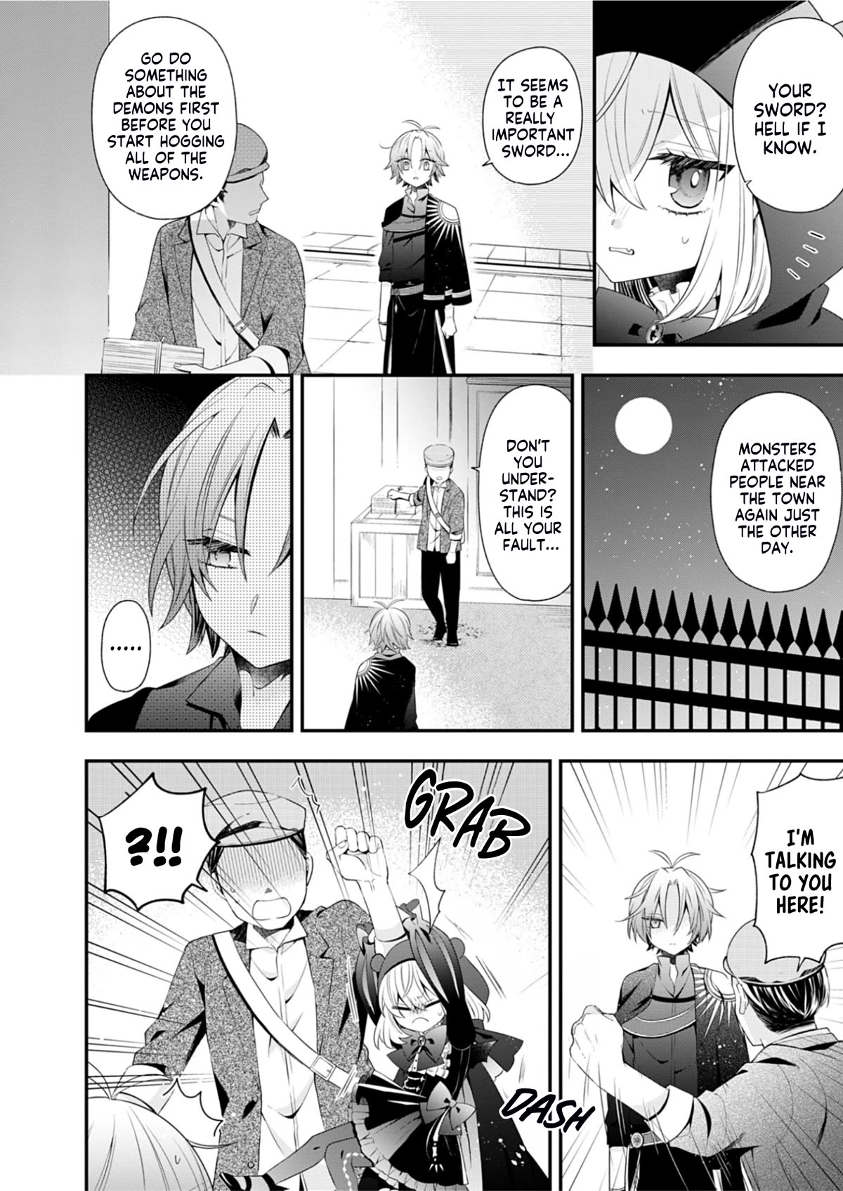 The Old Man That Was Reincarnated as a Young Girl in the Demon World Wants to Become the Demon Lord for the Sake of Peace Chapter 4 page 9 - Chapter 4: The Demon's Bane, or Spirit of Mercury