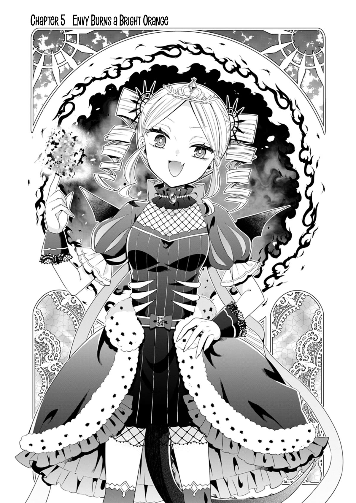 The Old Man That Was Reincarnated as a Young Girl in the Demon World Wants to Become the Demon Lord for the Sake of Peace Chapter 5 page 2 - Chapter 5: Envy Burns a Bright Orange
