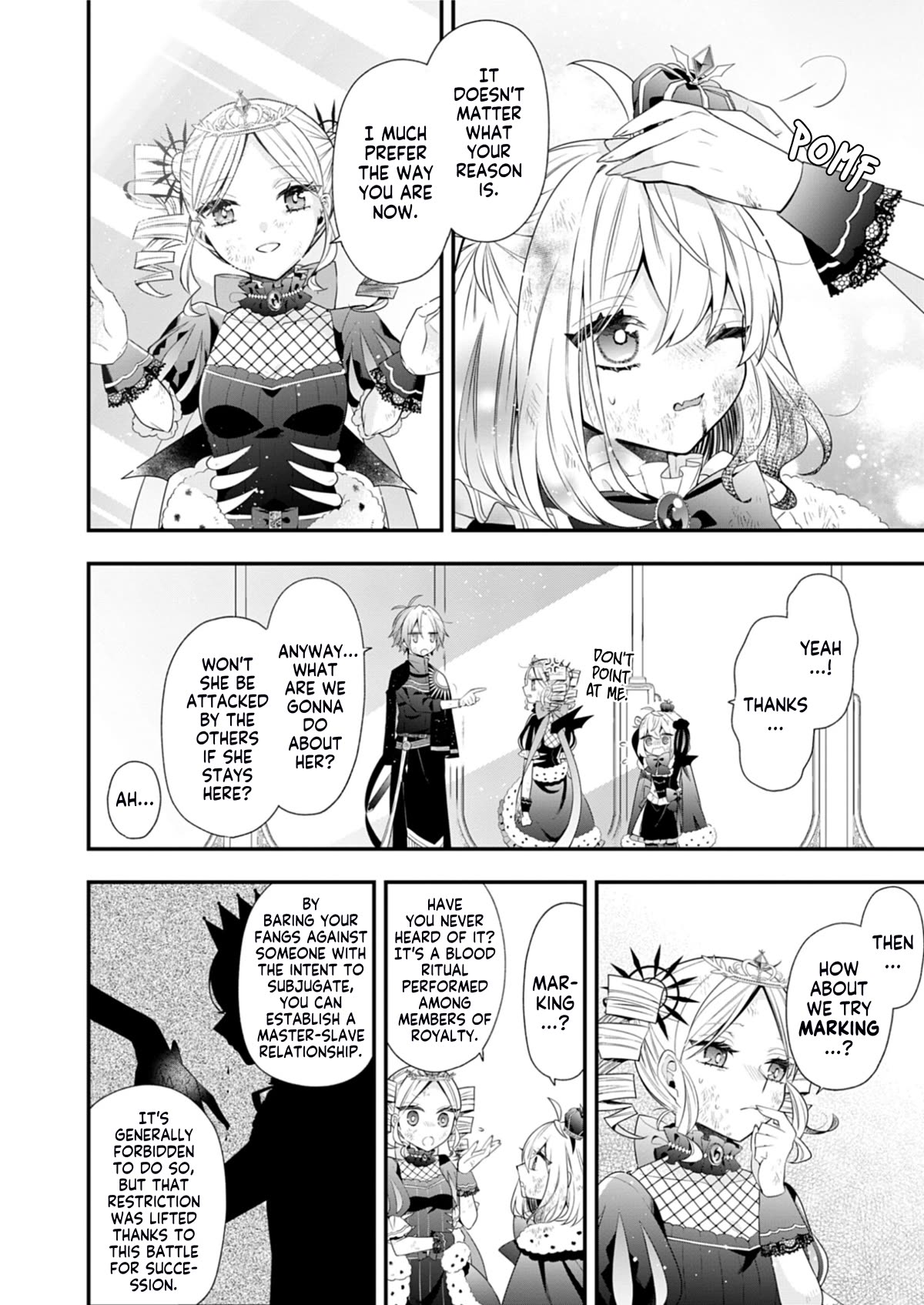The Old Man That Was Reincarnated as a Young Girl in the Demon World Wants to Become the Demon Lord for the Sake of Peace Chapter 5 page 30 - Chapter 5: Envy Burns a Bright Orange