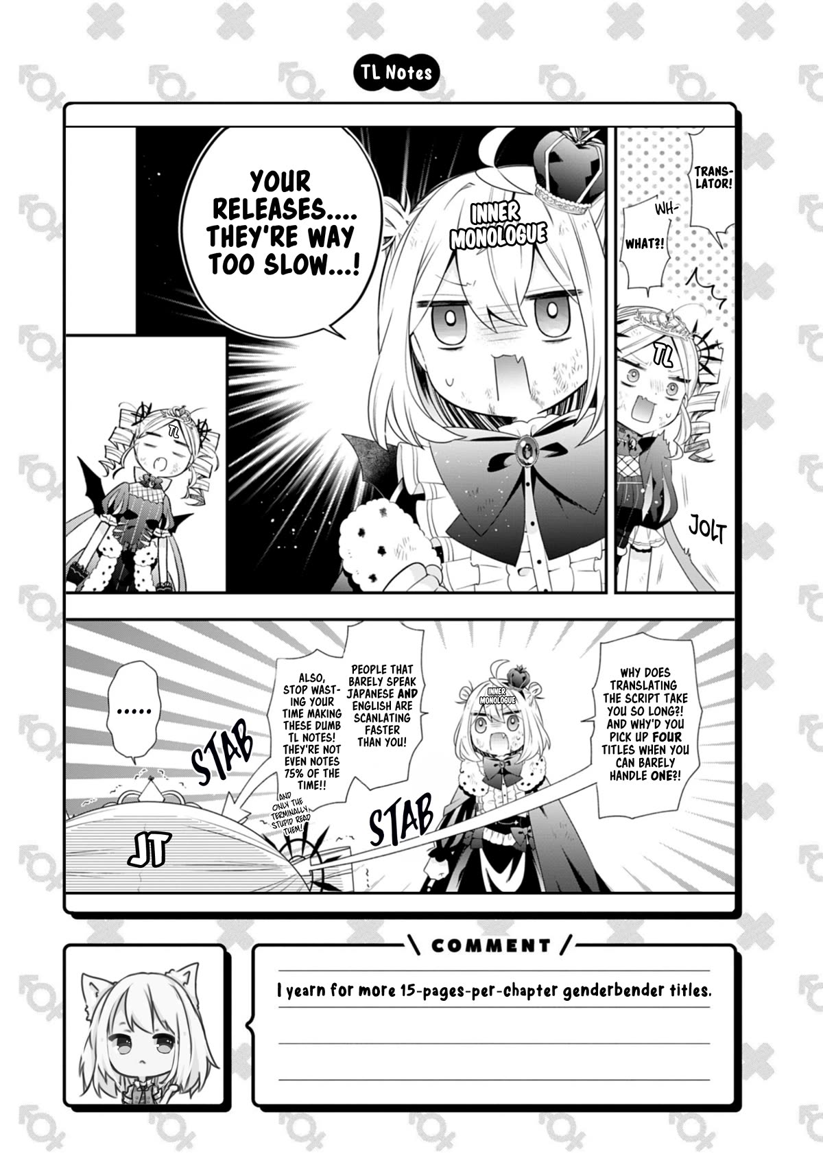 The Old Man That Was Reincarnated as a Young Girl in the Demon World Wants to Become the Demon Lord for the Sake of Peace Chapter 5 page 36 - Chapter 5: Envy Burns a Bright Orange