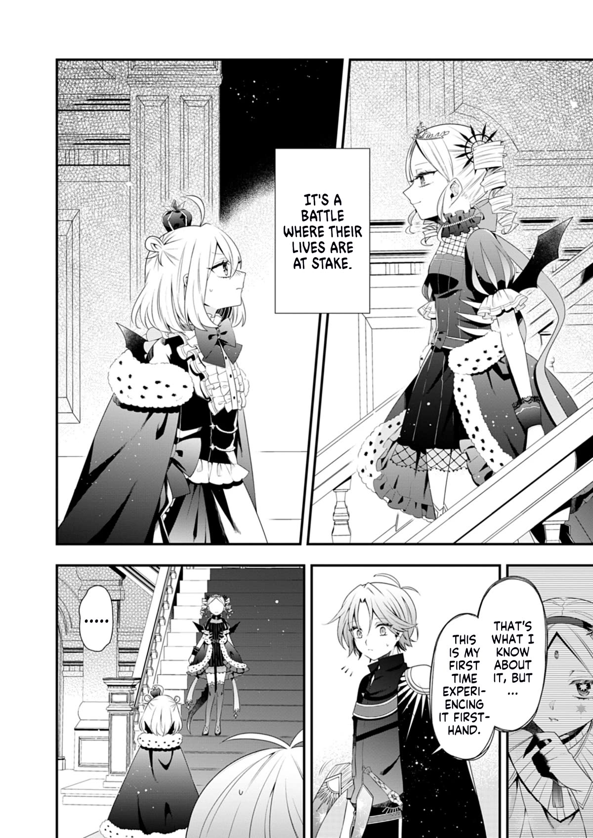 The Old Man That Was Reincarnated as a Young Girl in the Demon World Wants to Become the Demon Lord for the Sake of Peace Chapter 5 page 4 - Chapter 5: Envy Burns a Bright Orange