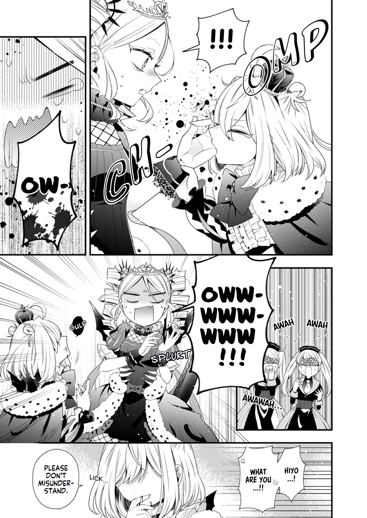 The Old Man That Was Reincarnated as a Young Girl in the Demon World Wants to Become the Demon Lord for the Sake of Peace Chapter 5 page 7 - Chapter 5: Envy Burns a Bright Orange