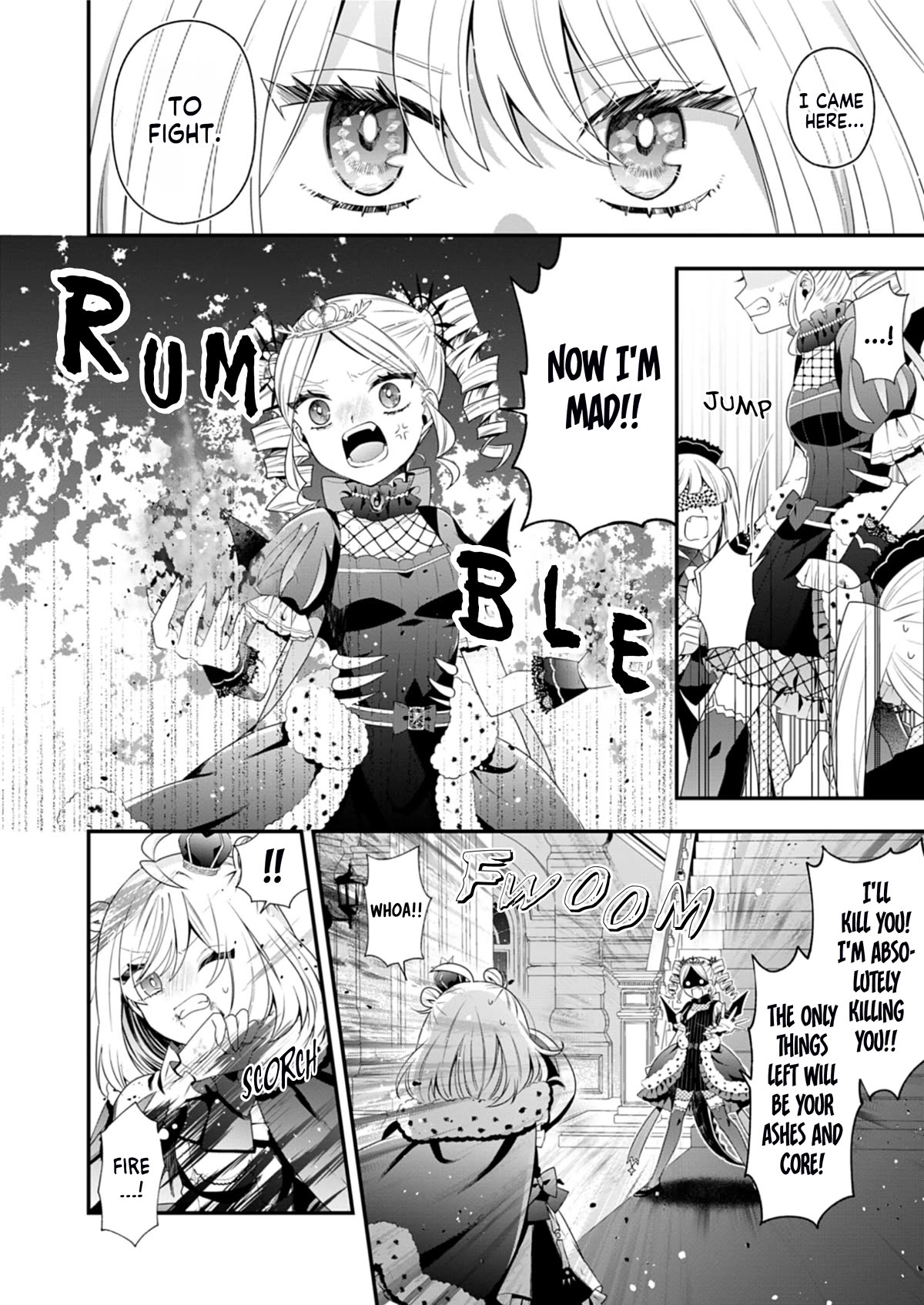 The Old Man That Was Reincarnated as a Young Girl in the Demon World Wants to Become the Demon Lord for the Sake of Peace Chapter 5 page 8 - Chapter 5: Envy Burns a Bright Orange