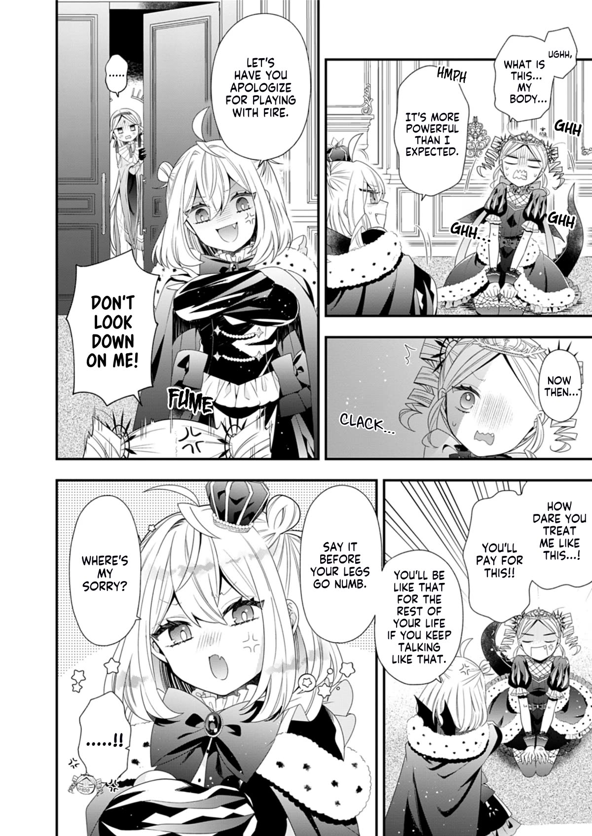 The Old Man That Was Reincarnated as a Young Girl in the Demon World Wants to Become the Demon Lord for the Sake of Peace Chapter 6 page 11 - Chapter 6: One Toxin in a Sea of Poison