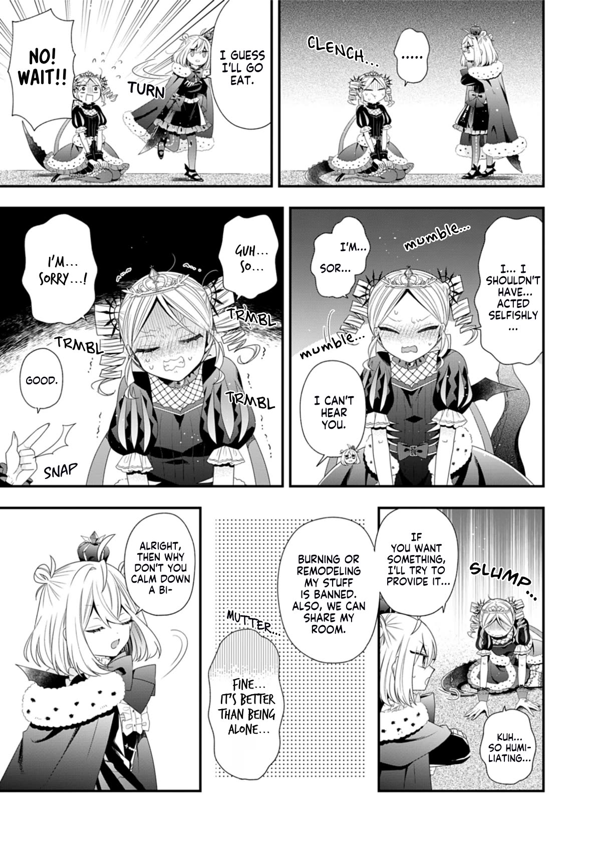 The Old Man That Was Reincarnated as a Young Girl in the Demon World Wants to Become the Demon Lord for the Sake of Peace Chapter 6 page 12 - Chapter 6: One Toxin in a Sea of Poison