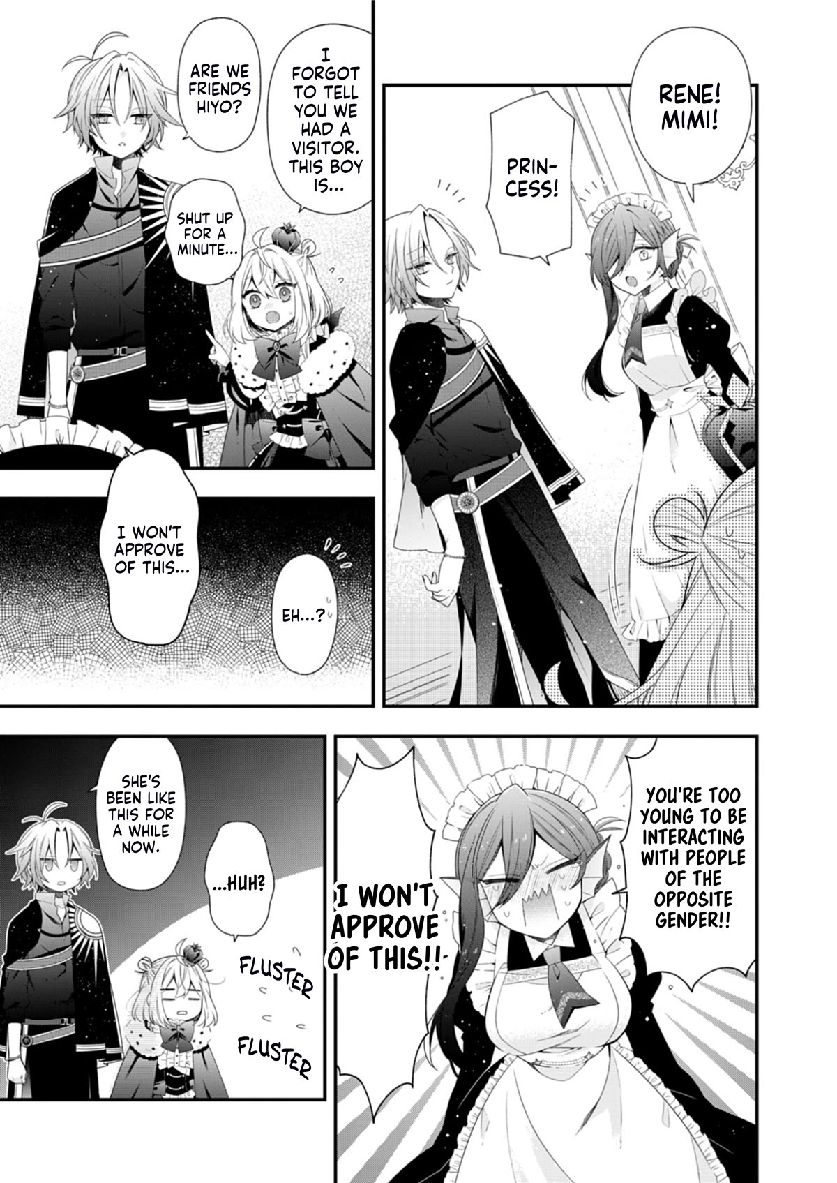 The Old Man That Was Reincarnated as a Young Girl in the Demon World Wants to Become the Demon Lord for the Sake of Peace Chapter 6 page 16 - Chapter 6: One Toxin in a Sea of Poison