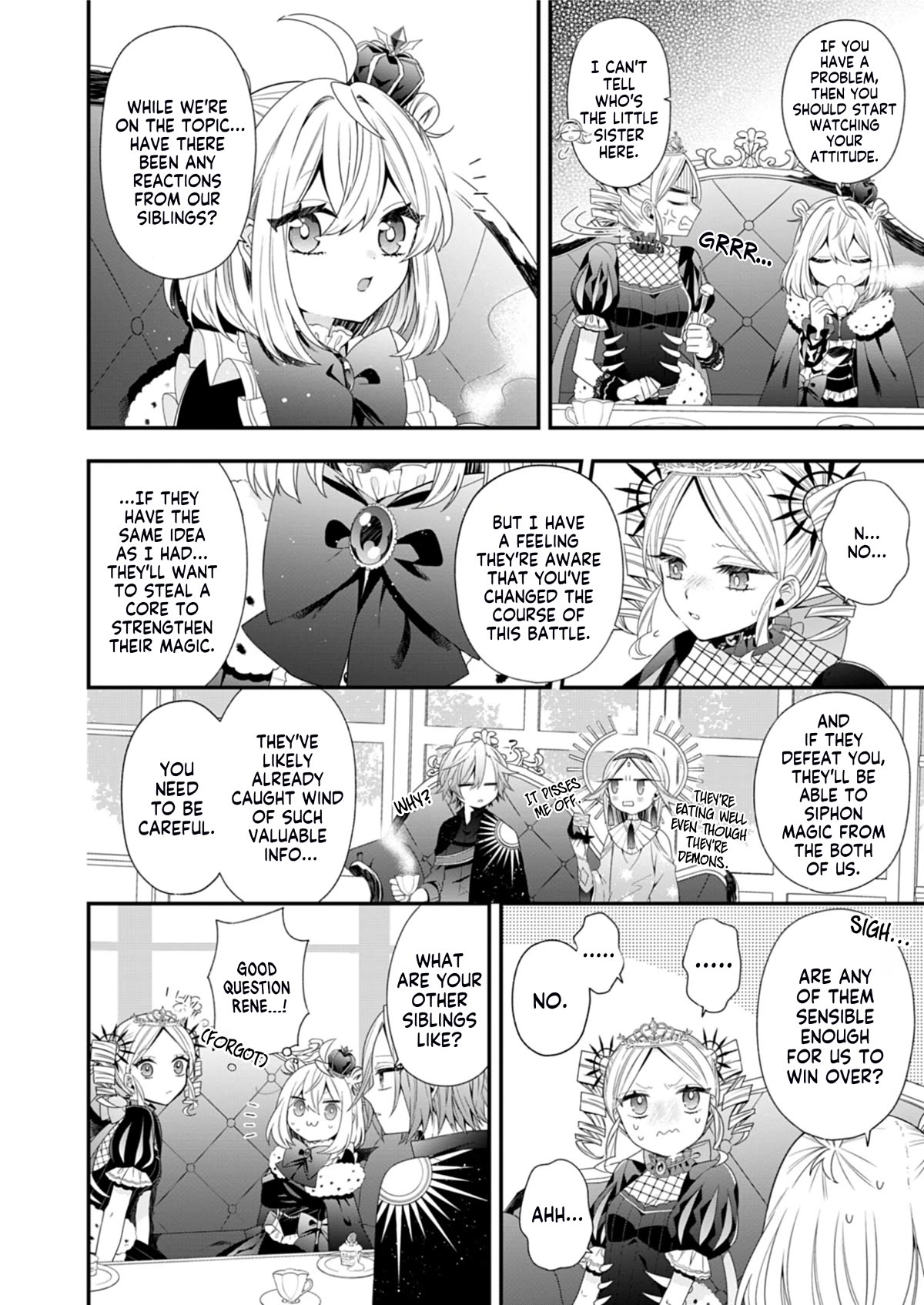 The Old Man That Was Reincarnated as a Young Girl in the Demon World Wants to Become the Demon Lord for the Sake of Peace Chapter 6 page 19 - Chapter 6: One Toxin in a Sea of Poison
