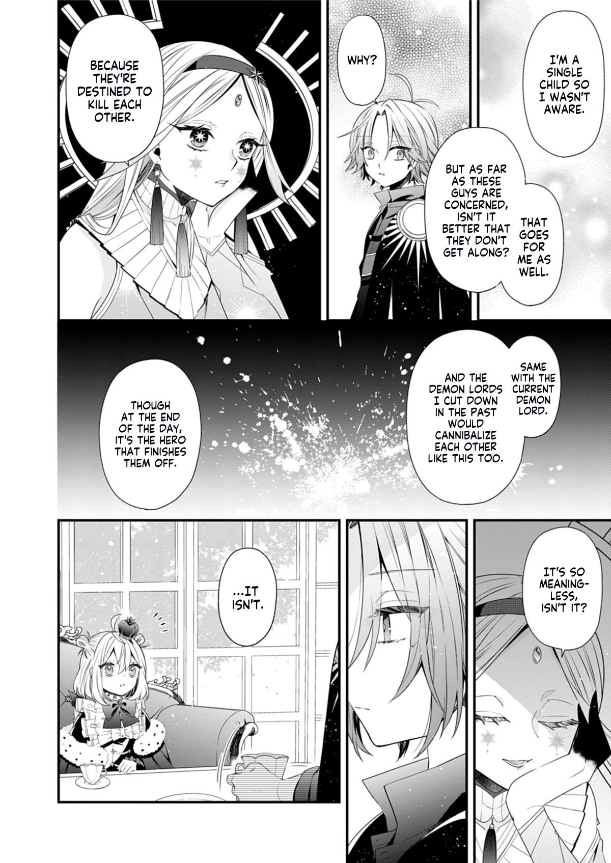 The Old Man That Was Reincarnated as a Young Girl in the Demon World Wants to Become the Demon Lord for the Sake of Peace Chapter 6 page 23 - Chapter 6: One Toxin in a Sea of Poison