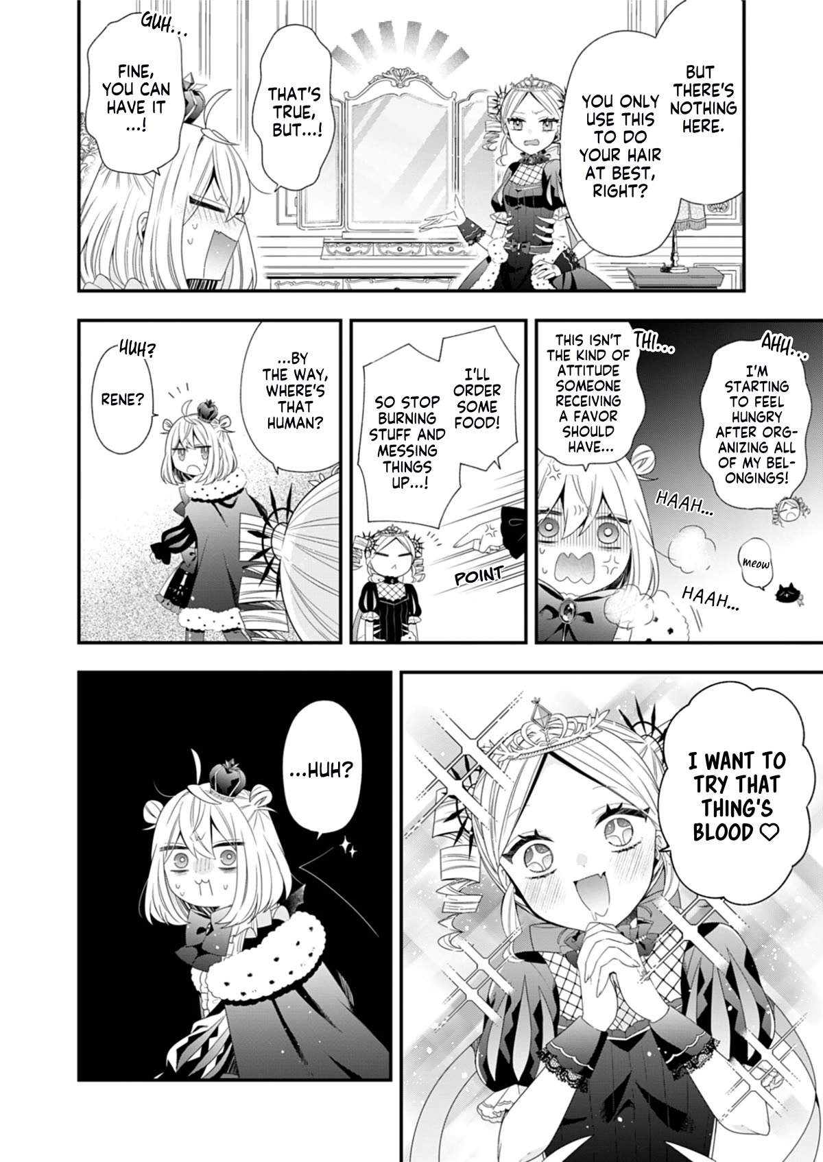 The Old Man That Was Reincarnated as a Young Girl in the Demon World Wants to Become the Demon Lord for the Sake of Peace Chapter 6 page 7 - Chapter 6: One Toxin in a Sea of Poison
