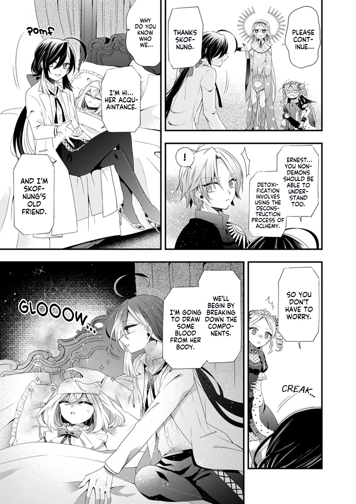 The Old Man That Was Reincarnated as a Young Girl in the Demon World Wants to Become the Demon Lord for the Sake of Peace Chapter 7 page 16 - Chapter 7: The Gears of Azerbain Are Like Silver Bullets