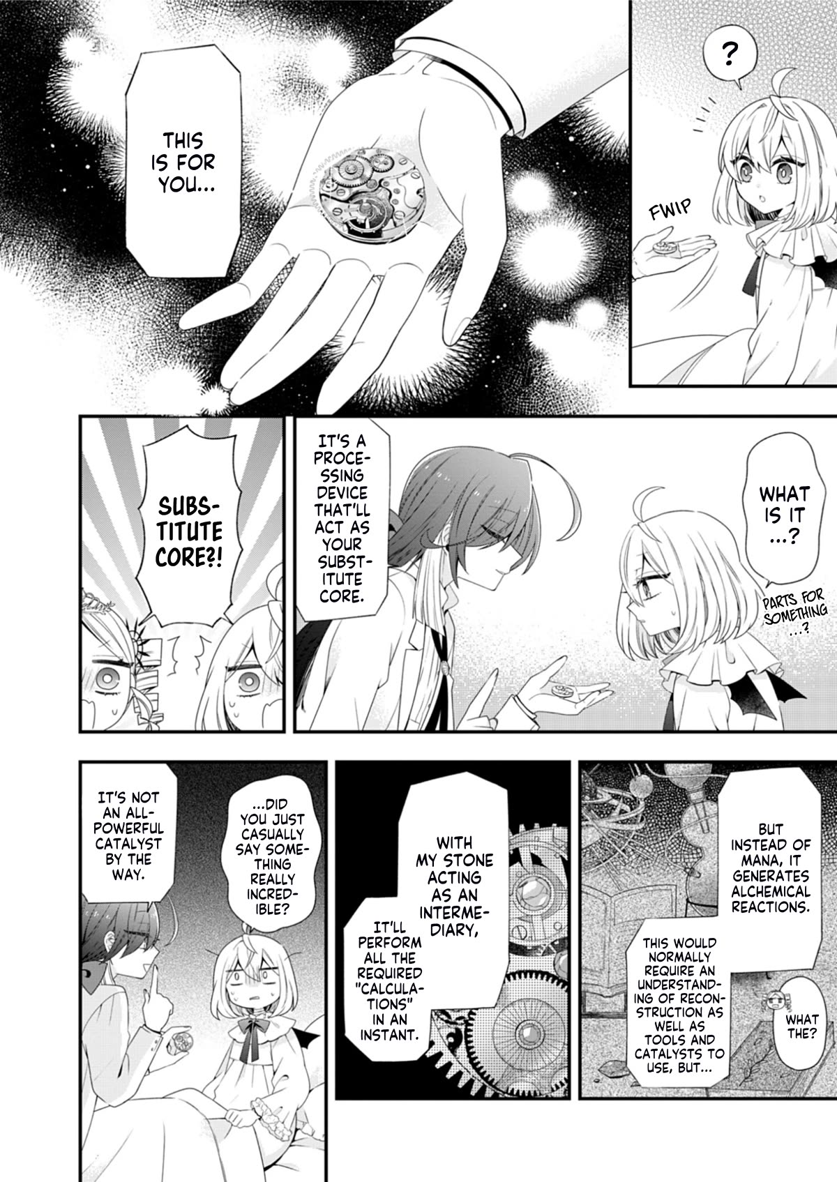 The Old Man That Was Reincarnated as a Young Girl in the Demon World Wants to Become the Demon Lord for the Sake of Peace Chapter 7 page 23 - Chapter 7: The Gears of Azerbain Are Like Silver Bullets