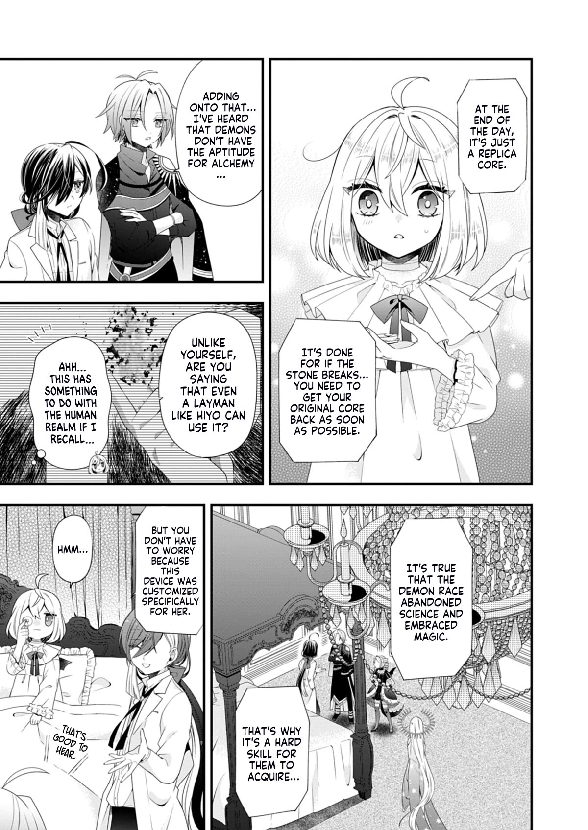 The Old Man That Was Reincarnated as a Young Girl in the Demon World Wants to Become the Demon Lord for the Sake of Peace Chapter 7 page 24 - Chapter 7: The Gears of Azerbain Are Like Silver Bullets