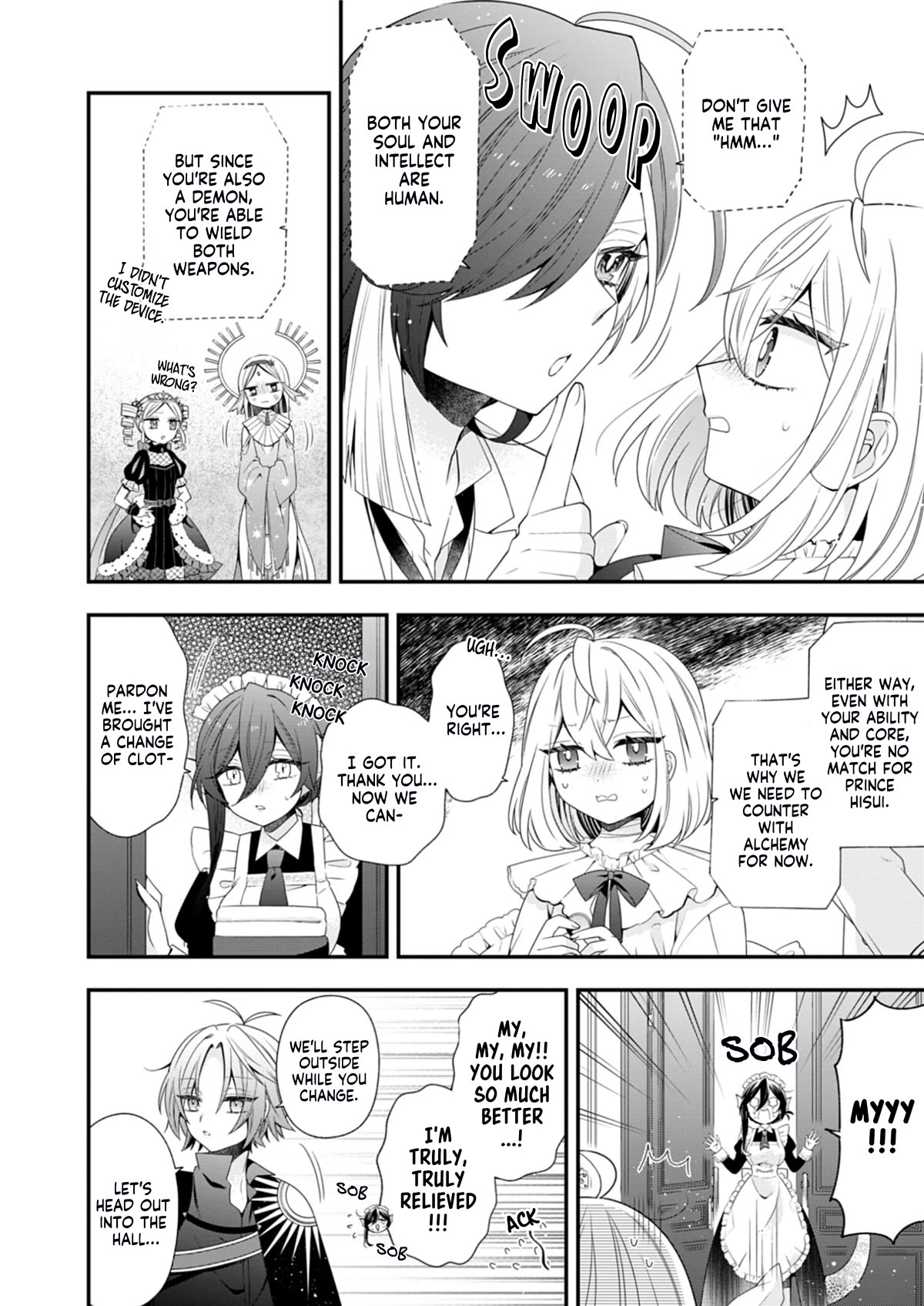 The Old Man That Was Reincarnated as a Young Girl in the Demon World Wants to Become the Demon Lord for the Sake of Peace Chapter 7 page 25 - Chapter 7: The Gears of Azerbain Are Like Silver Bullets