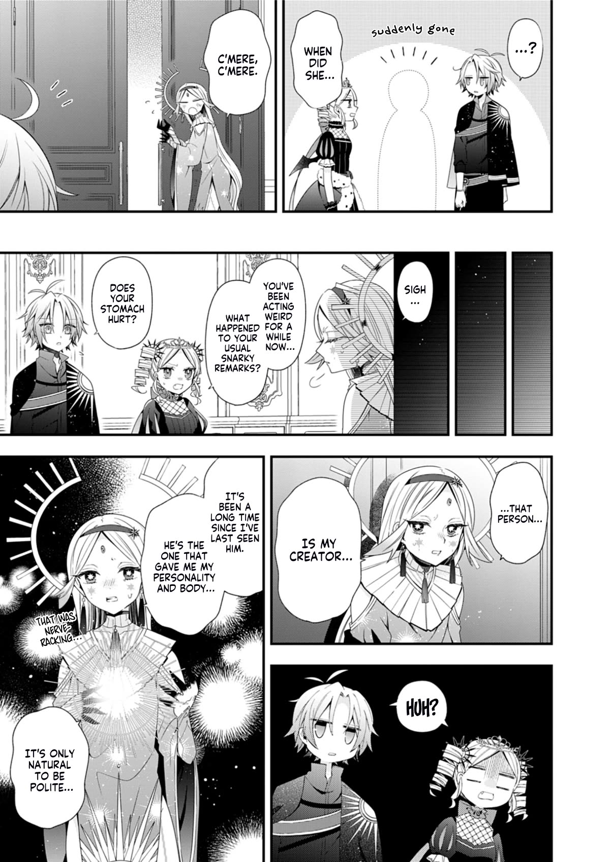 The Old Man That Was Reincarnated as a Young Girl in the Demon World Wants to Become the Demon Lord for the Sake of Peace Chapter 7 page 26 - Chapter 7: The Gears of Azerbain Are Like Silver Bullets