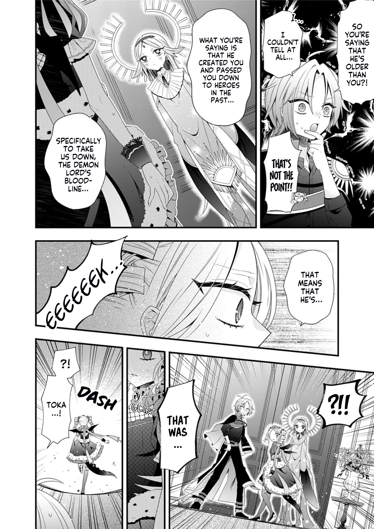 The Old Man That Was Reincarnated as a Young Girl in the Demon World Wants to Become the Demon Lord for the Sake of Peace Chapter 7 page 27 - Chapter 7: The Gears of Azerbain Are Like Silver Bullets