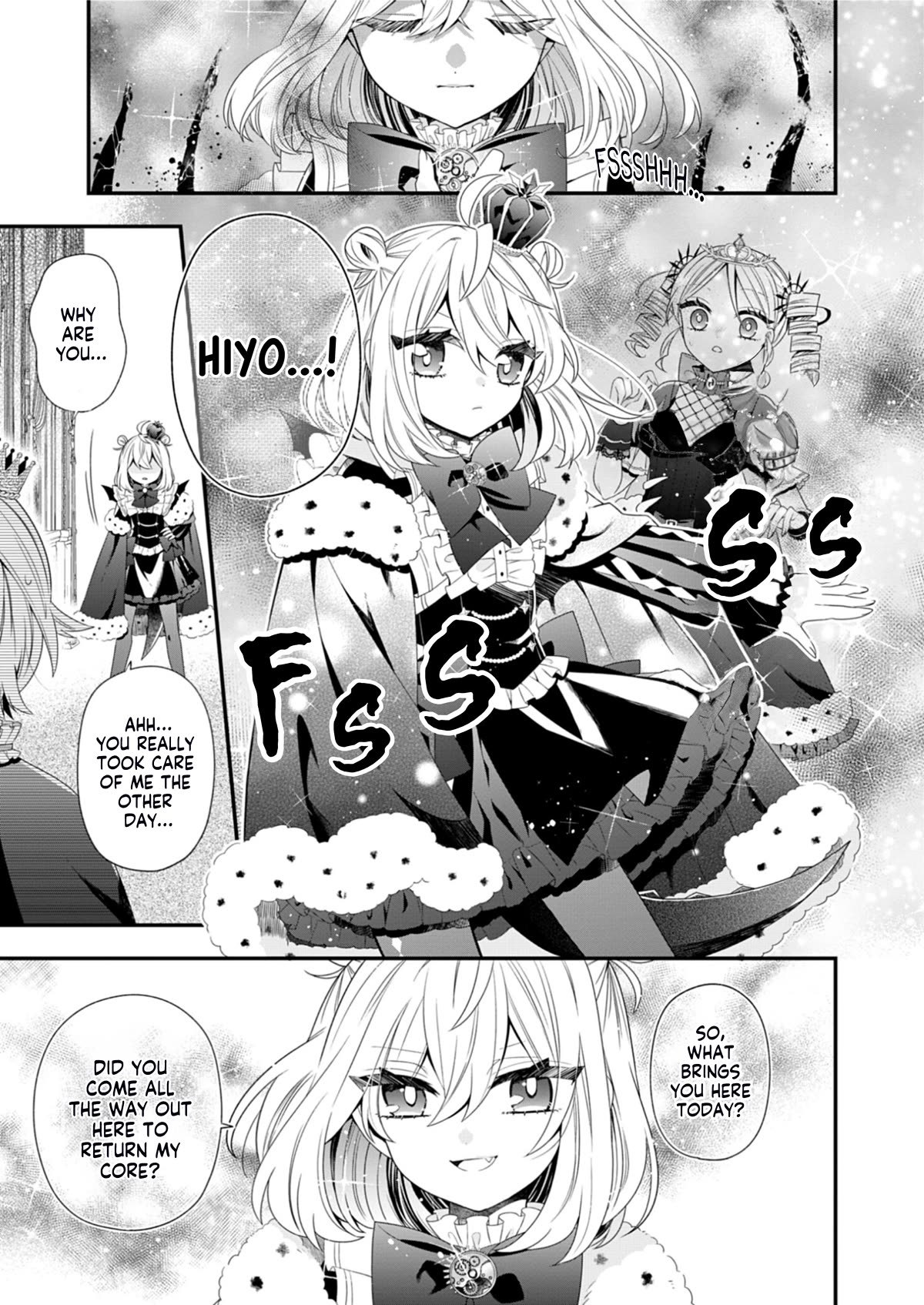 The Old Man That Was Reincarnated as a Young Girl in the Demon World Wants to Become the Demon Lord for the Sake of Peace Chapter 7 page 32 - Chapter 7: The Gears of Azerbain Are Like Silver Bullets