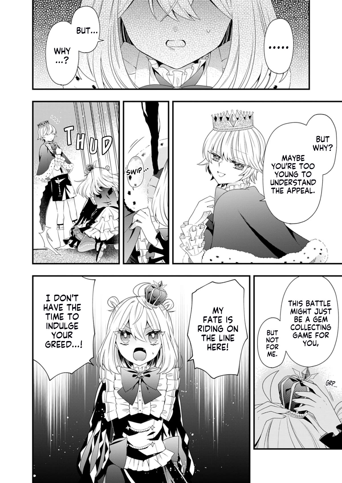 The Old Man That Was Reincarnated as a Young Girl in the Demon World Wants to Become the Demon Lord for the Sake of Peace Chapter 8 page 11 - Chapter 8: An Avaricious Paris Green Emerging From the Bog