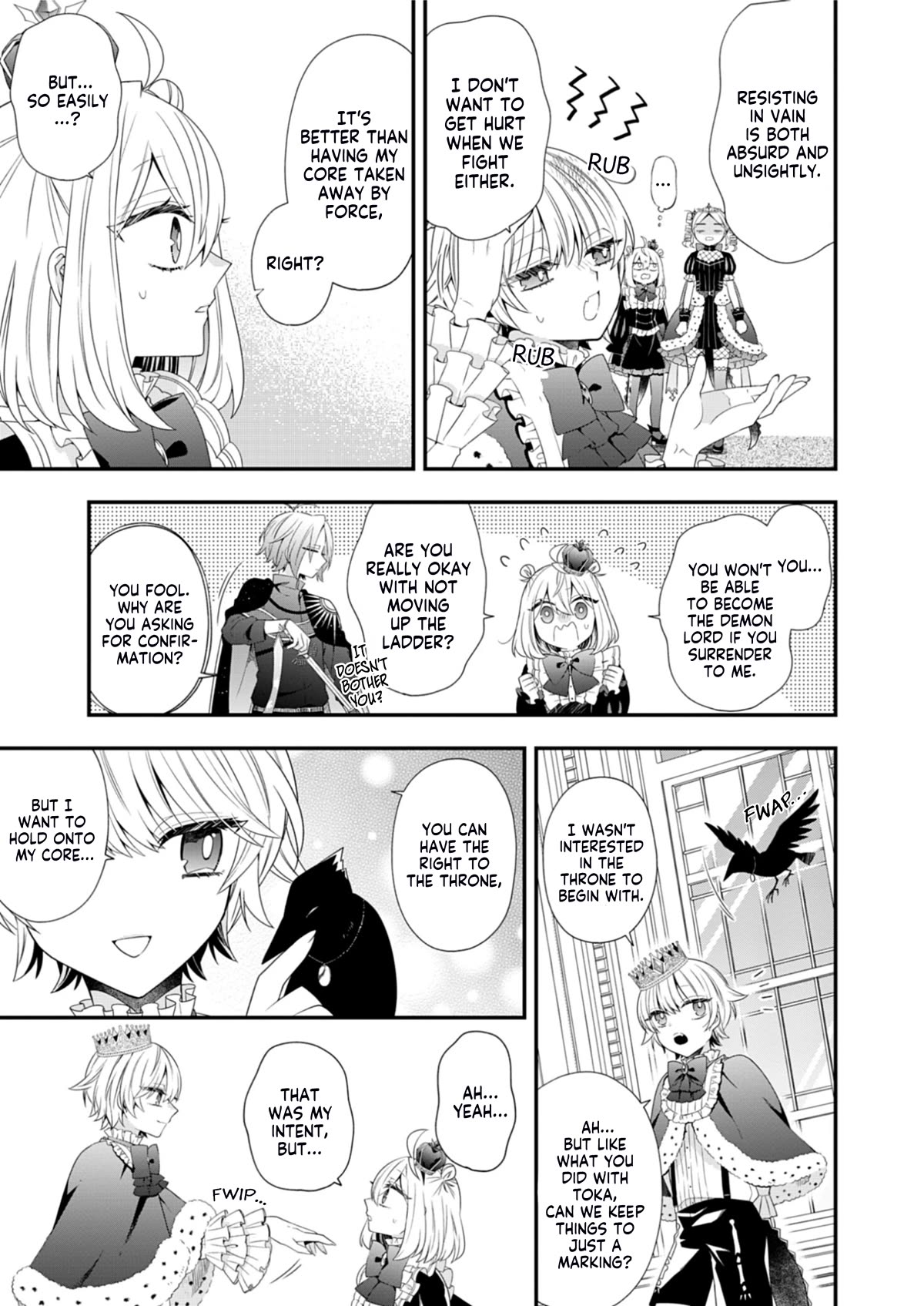 The Old Man That Was Reincarnated as a Young Girl in the Demon World Wants to Become the Demon Lord for the Sake of Peace Chapter 8 page 20 - Chapter 8: An Avaricious Paris Green Emerging From the Bog