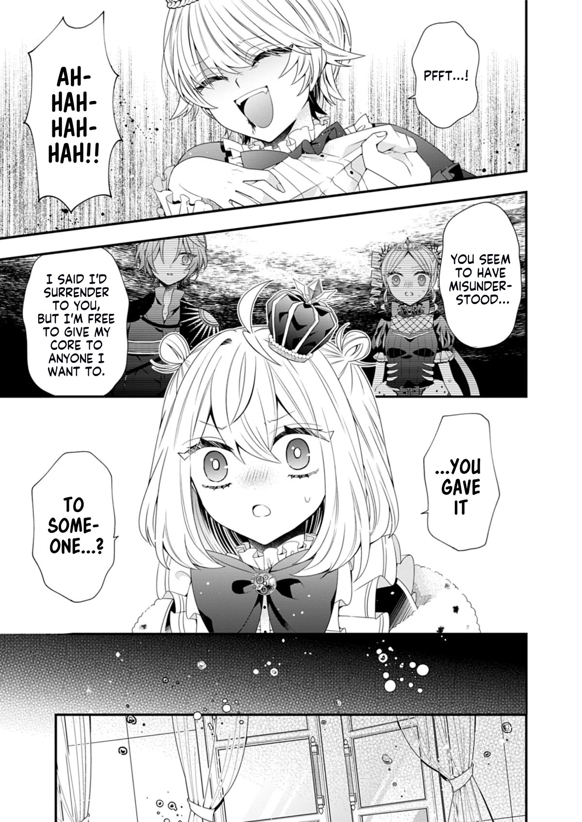 The Old Man That Was Reincarnated as a Young Girl in the Demon World Wants to Become the Demon Lord for the Sake of Peace Chapter 8 page 24 - Chapter 8: An Avaricious Paris Green Emerging From the Bog