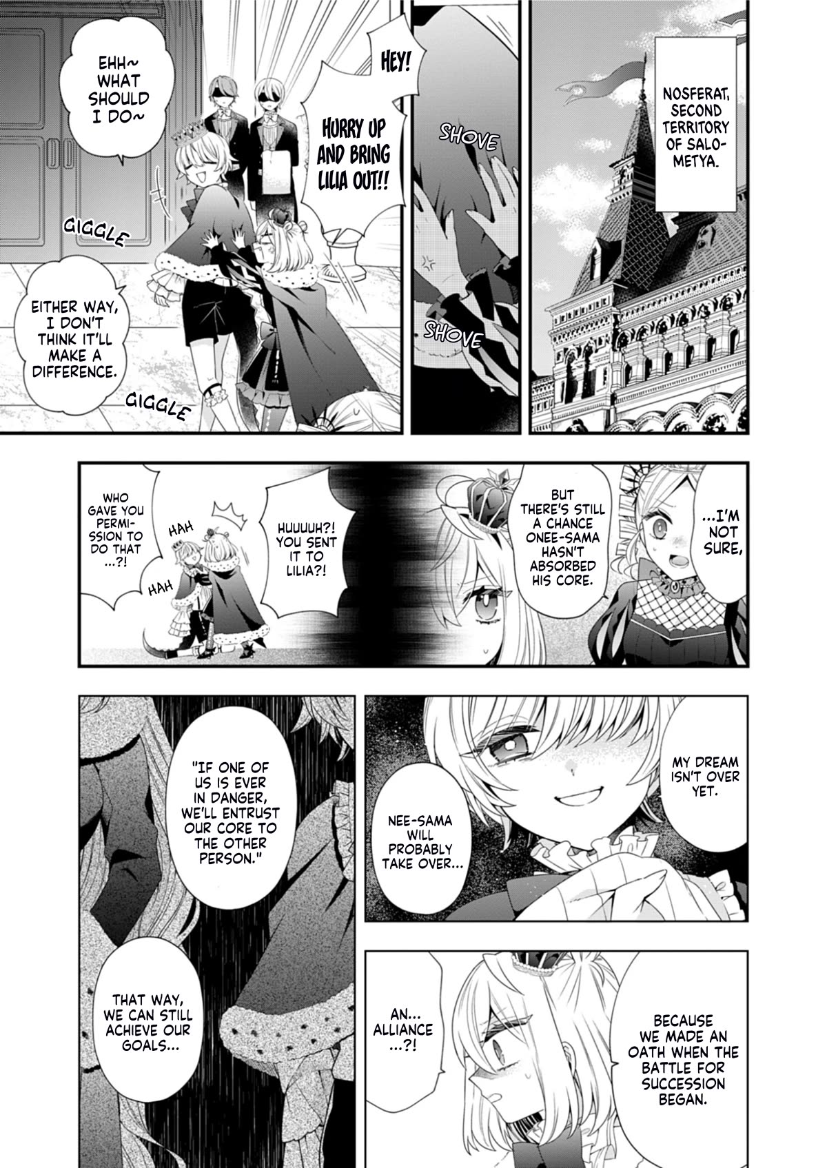 The Old Man That Was Reincarnated as a Young Girl in the Demon World Wants to Become the Demon Lord for the Sake of Peace Chapter 8 page 28 - Chapter 8: An Avaricious Paris Green Emerging From the Bog