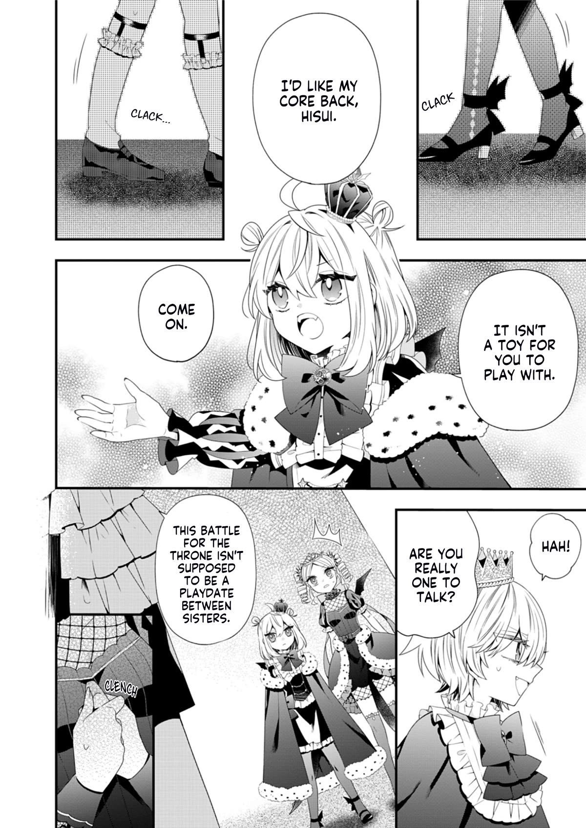 The Old Man That Was Reincarnated as a Young Girl in the Demon World Wants to Become the Demon Lord for the Sake of Peace Chapter 8 page 3 - Chapter 8: An Avaricious Paris Green Emerging From the Bog