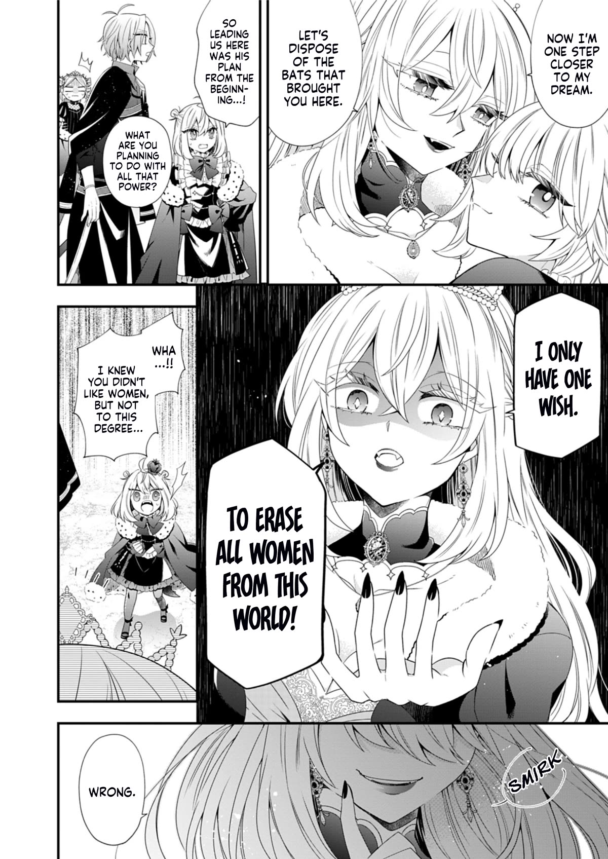 The Old Man That Was Reincarnated as a Young Girl in the Demon World Wants to Become the Demon Lord for the Sake of Peace Chapter 8 page 31 - Chapter 8: An Avaricious Paris Green Emerging From the Bog