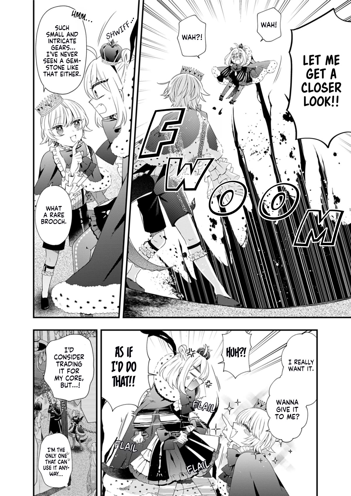 The Old Man That Was Reincarnated as a Young Girl in the Demon World Wants to Become the Demon Lord for the Sake of Peace Chapter 8 page 7 - Chapter 8: An Avaricious Paris Green Emerging From the Bog