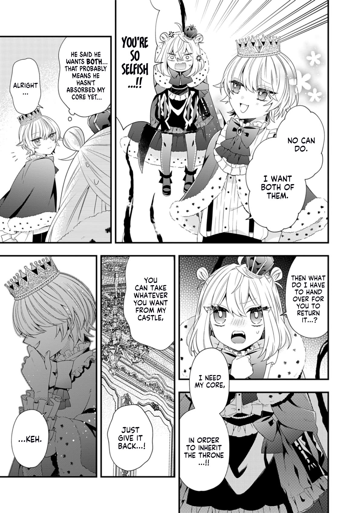 The Old Man That Was Reincarnated as a Young Girl in the Demon World Wants to Become the Demon Lord for the Sake of Peace Chapter 8 page 8 - Chapter 8: An Avaricious Paris Green Emerging From the Bog