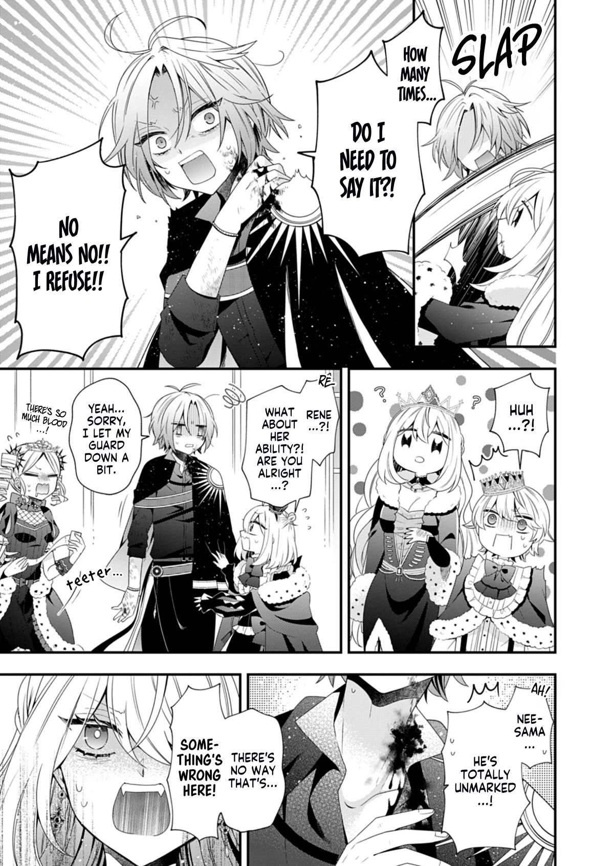 The Old Man That Was Reincarnated as a Young Girl in the Demon World Wants to Become the Demon Lord for the Sake of Peace Chapter 9 page 18 - Chapter 9: The Caged Paradise of Carnal Lust
