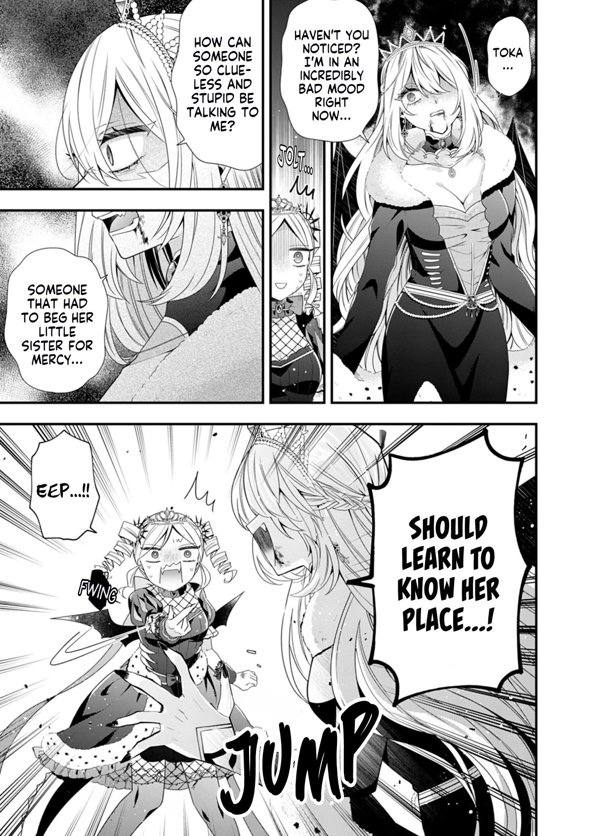 The Old Man That Was Reincarnated as a Young Girl in the Demon World Wants to Become the Demon Lord for the Sake of Peace Chapter 9 page 22 - Chapter 9: The Caged Paradise of Carnal Lust