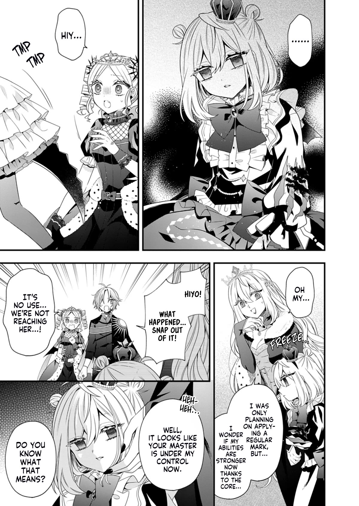The Old Man That Was Reincarnated as a Young Girl in the Demon World Wants to Become the Demon Lord for the Sake of Peace Chapter 9 page 26 - Chapter 9: The Caged Paradise of Carnal Lust