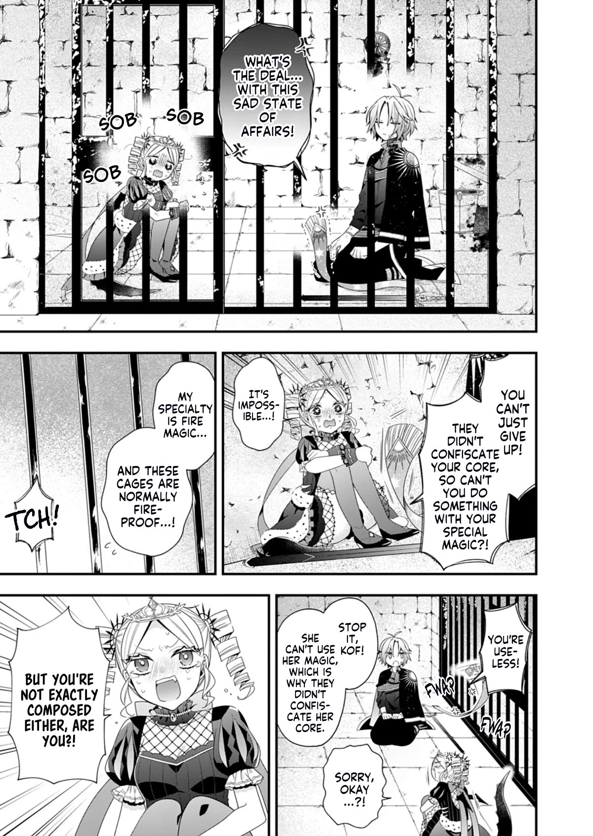 The Old Man That Was Reincarnated as a Young Girl in the Demon World Wants to Become the Demon Lord for the Sake of Peace Chapter 9 page 28 - Chapter 9: The Caged Paradise of Carnal Lust