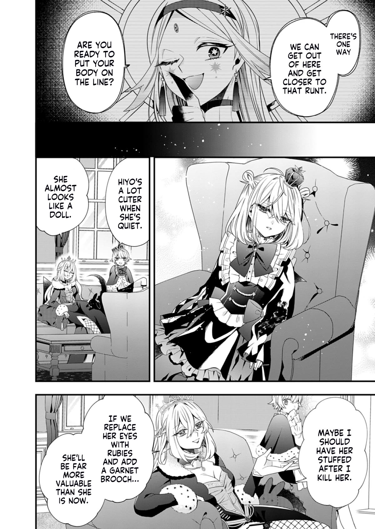 The Old Man That Was Reincarnated as a Young Girl in the Demon World Wants to Become the Demon Lord for the Sake of Peace Chapter 9 page 31 - Chapter 9: The Caged Paradise of Carnal Lust