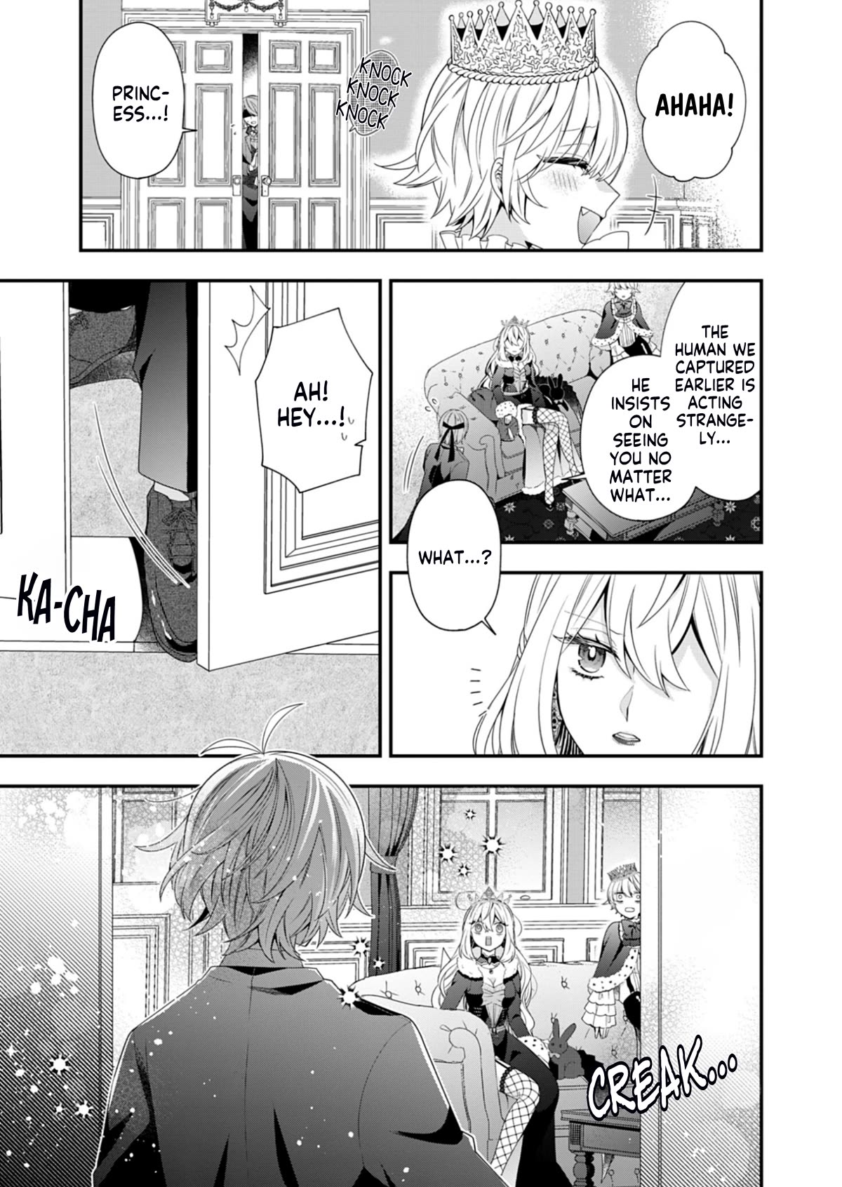 The Old Man That Was Reincarnated as a Young Girl in the Demon World Wants to Become the Demon Lord for the Sake of Peace Chapter 9 page 32 - Chapter 9: The Caged Paradise of Carnal Lust